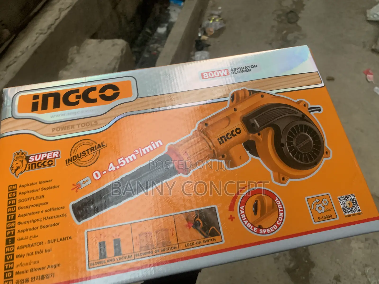 800w Aspirator Blower