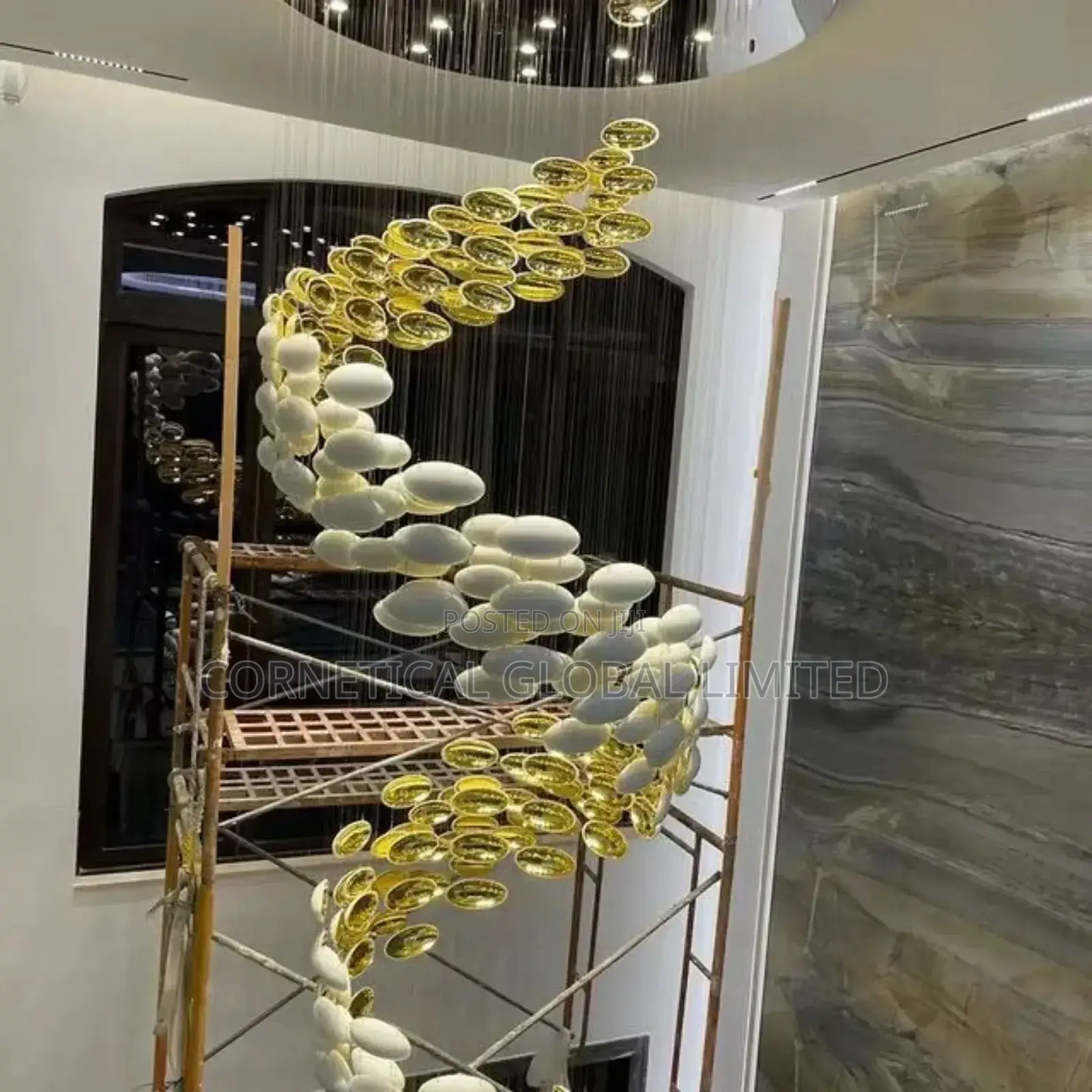 Modern Stylish Luxury Crystal Stone Led Chandelier Light