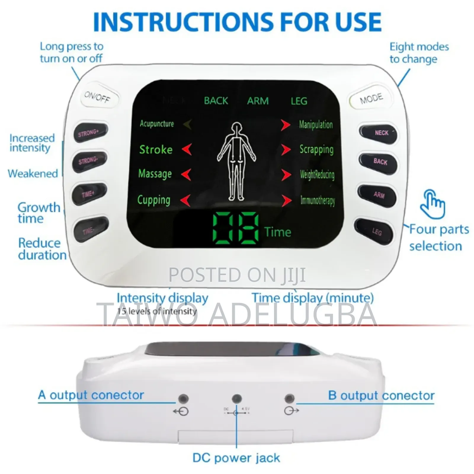 Electronic Pulse Massager