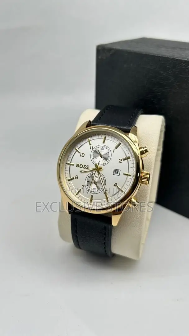 Boss Leather Watch