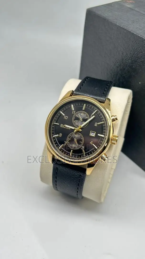 Boss Leather Watch