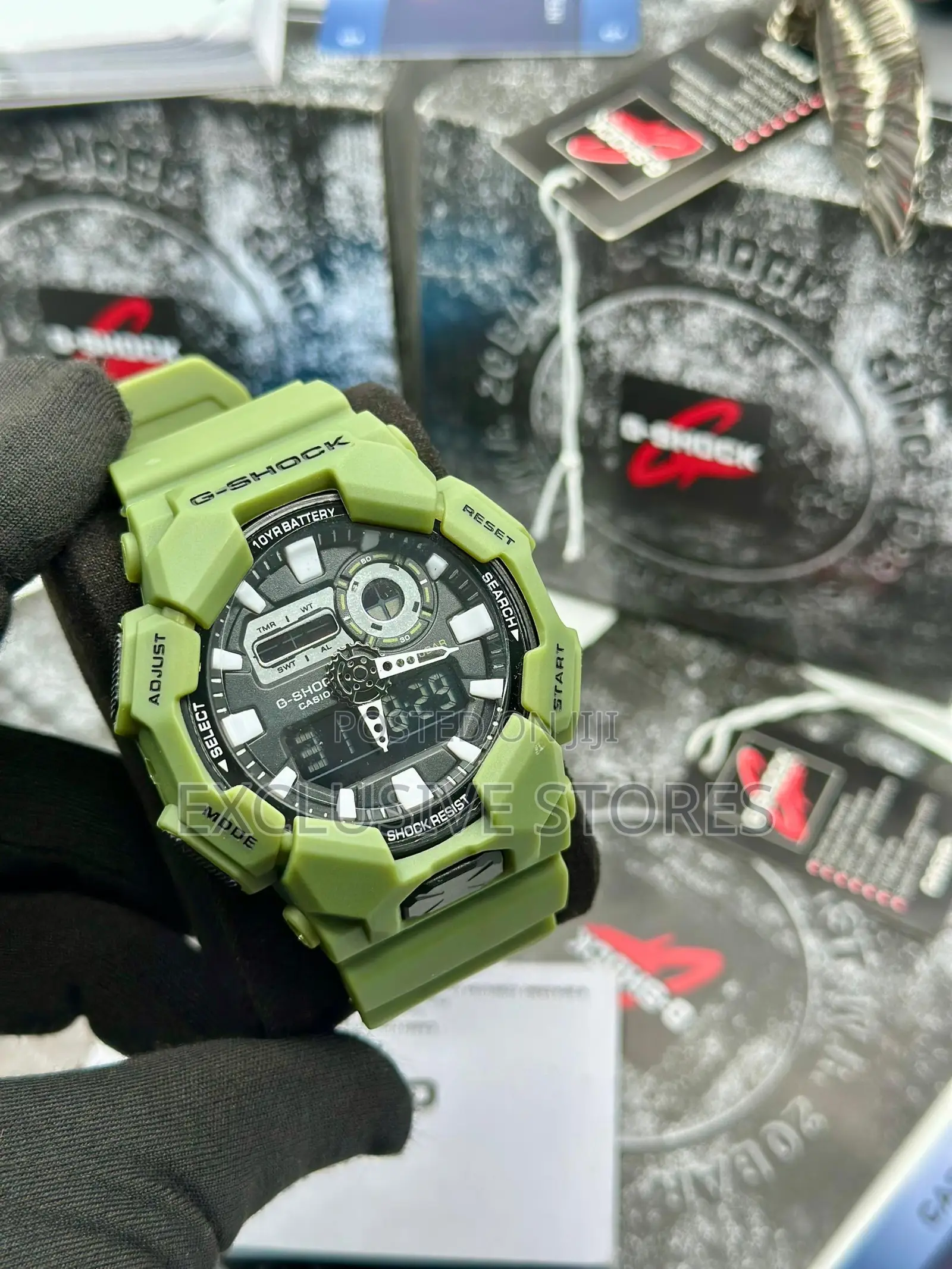 *G-Shock Casio Sport Dual Time Protection Wristwatch