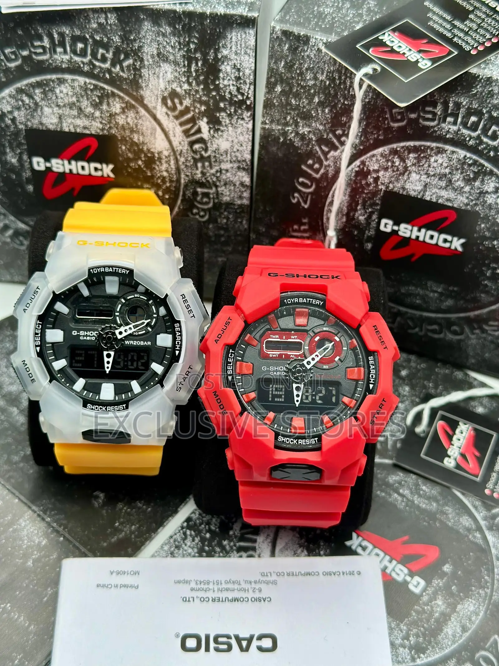 *G-Shock Casio Sport Dual Time Protection Wristwatch