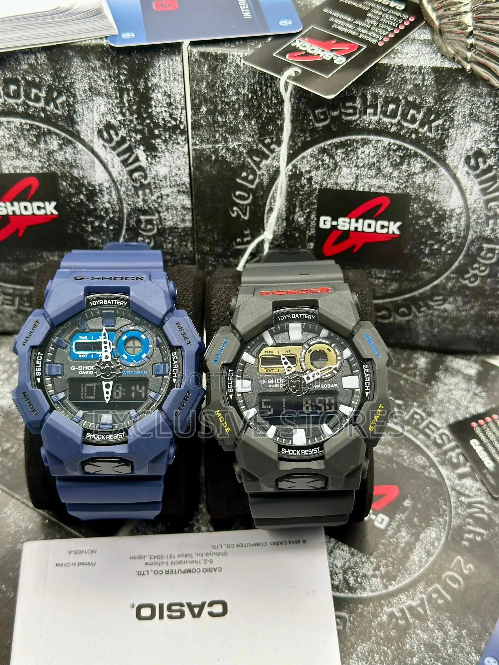 *G-Shock Casio Sport Dual Time Protection Wristwatch