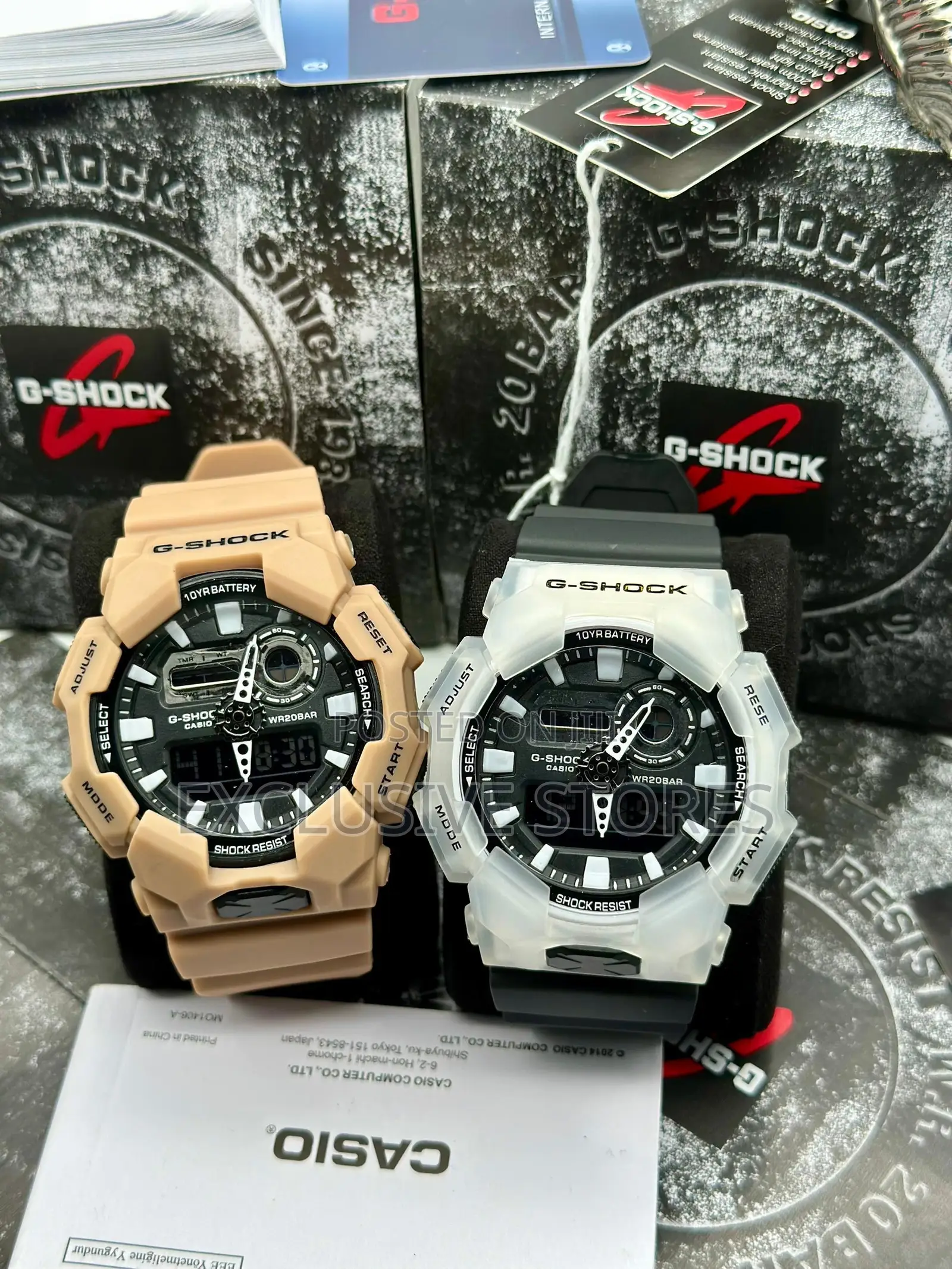 *G-Shock Casio Sport Dual Time Protection Wristwatch