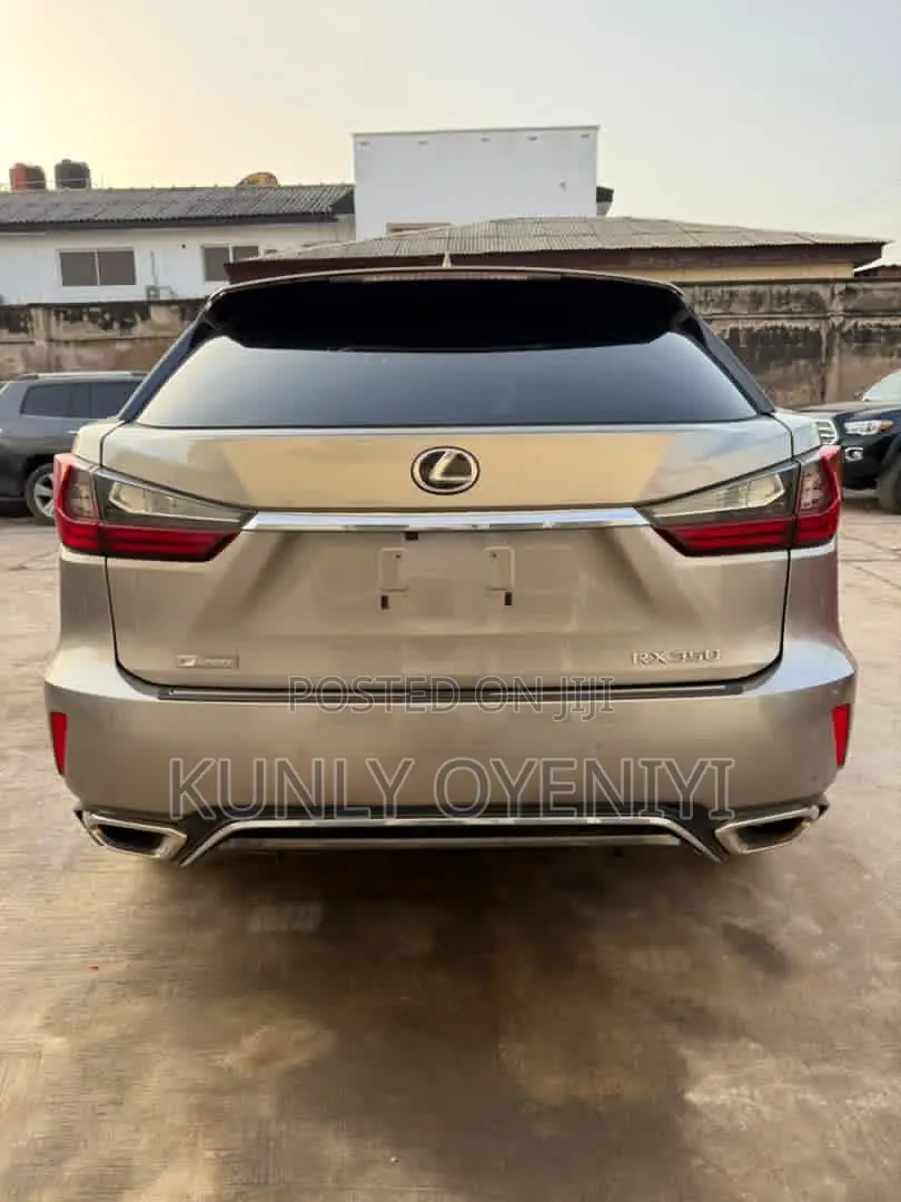 Lexus RX 350 F Sport AWD 2017 Gold
