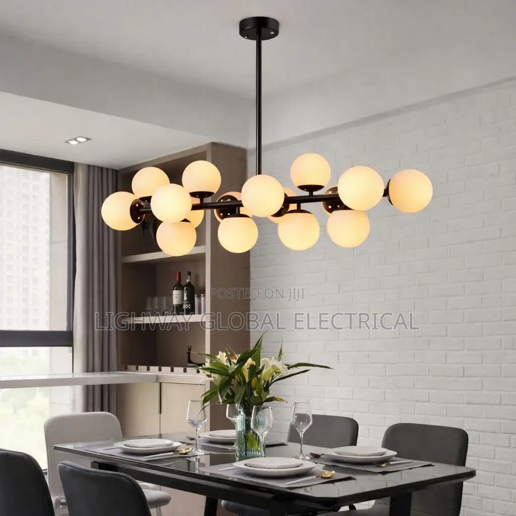 Scandinavia Ball Nordic Long Chandelier