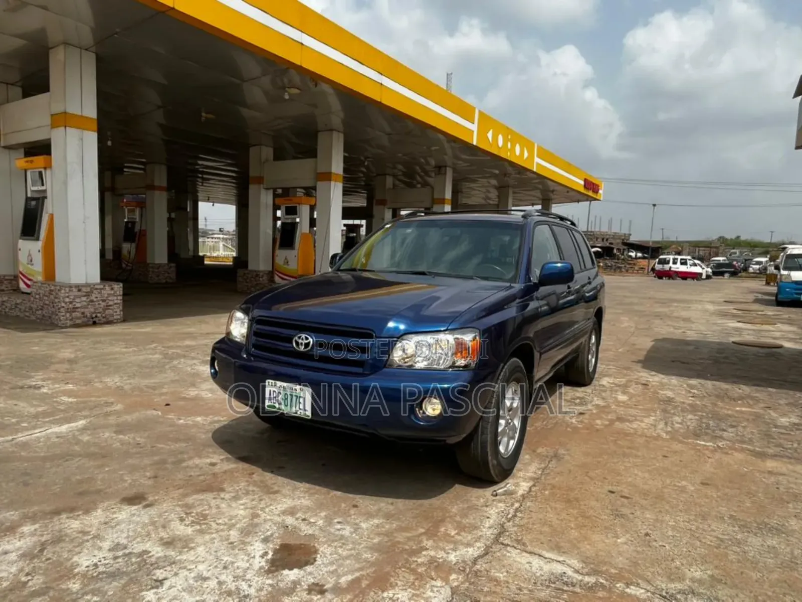 Toyota Highlander 2007 Blue