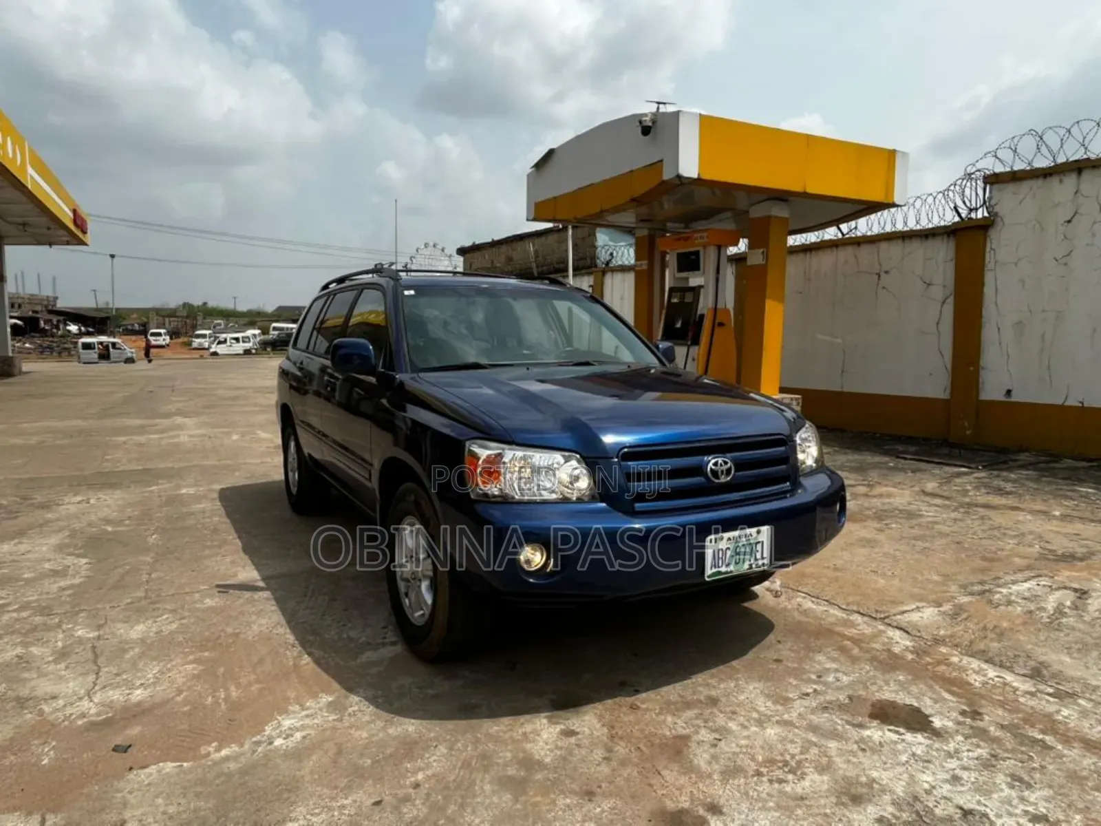 Toyota Highlander 2007 Blue