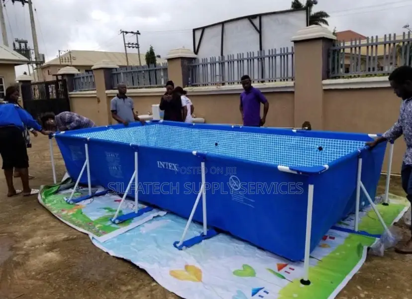 Swimming Pool Made of Tarpaulin