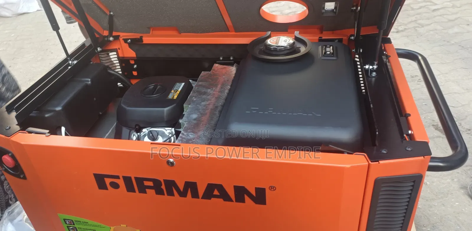 Original Firman 12.0kva Soundproof Double Cylinder 💯 Copper