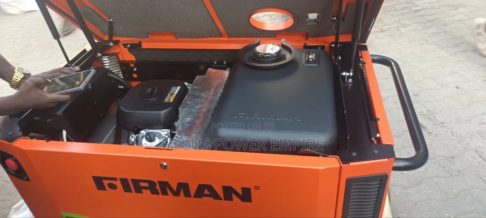 Original Firman 12.0kva Soundproof Double Cylinder 💯 Copper