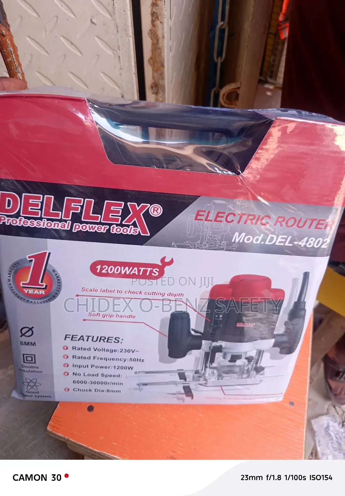 Delflex Electric Router Mod-4802
