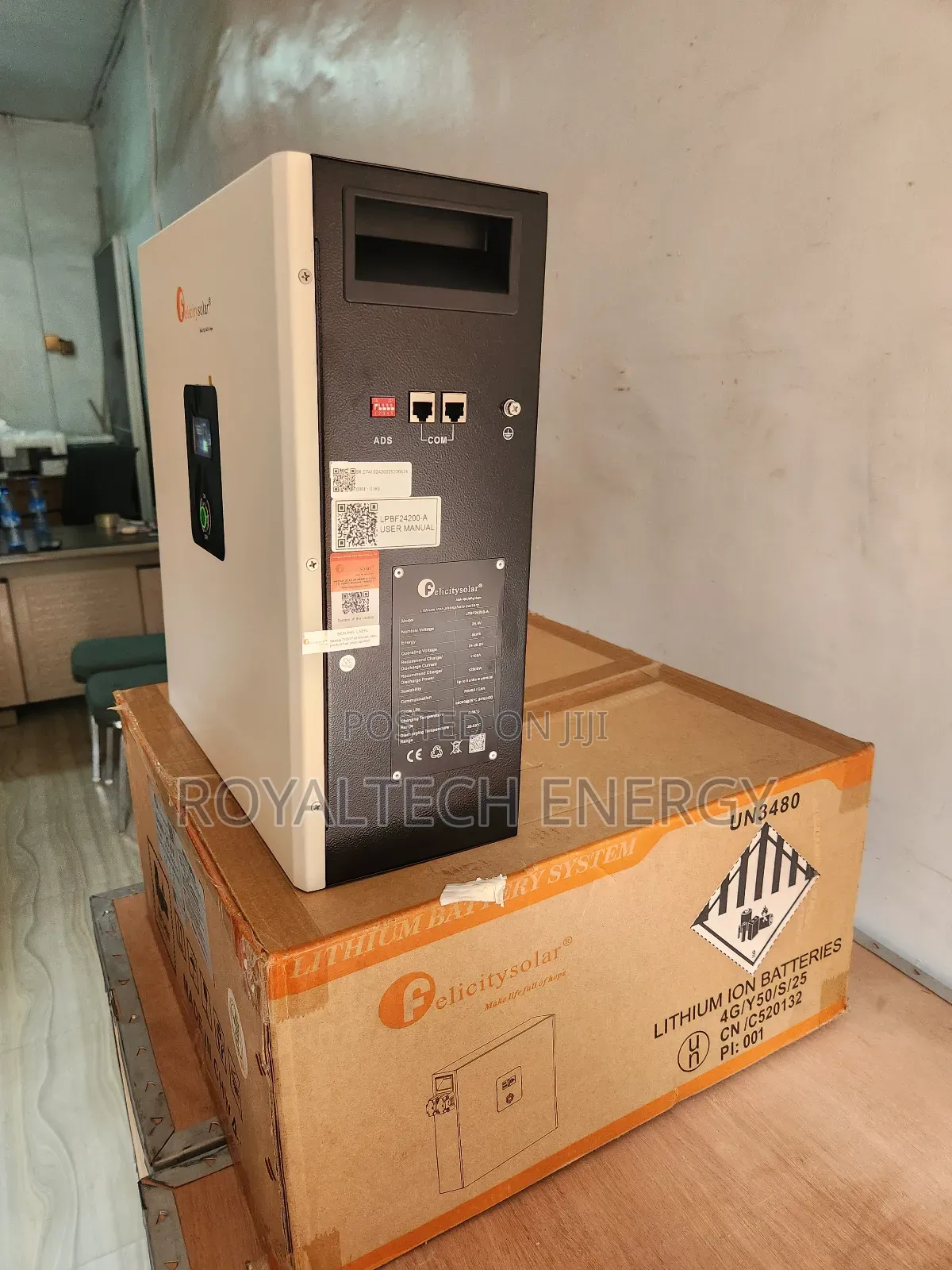 Felicity 5kwh 24v Lithium Battery