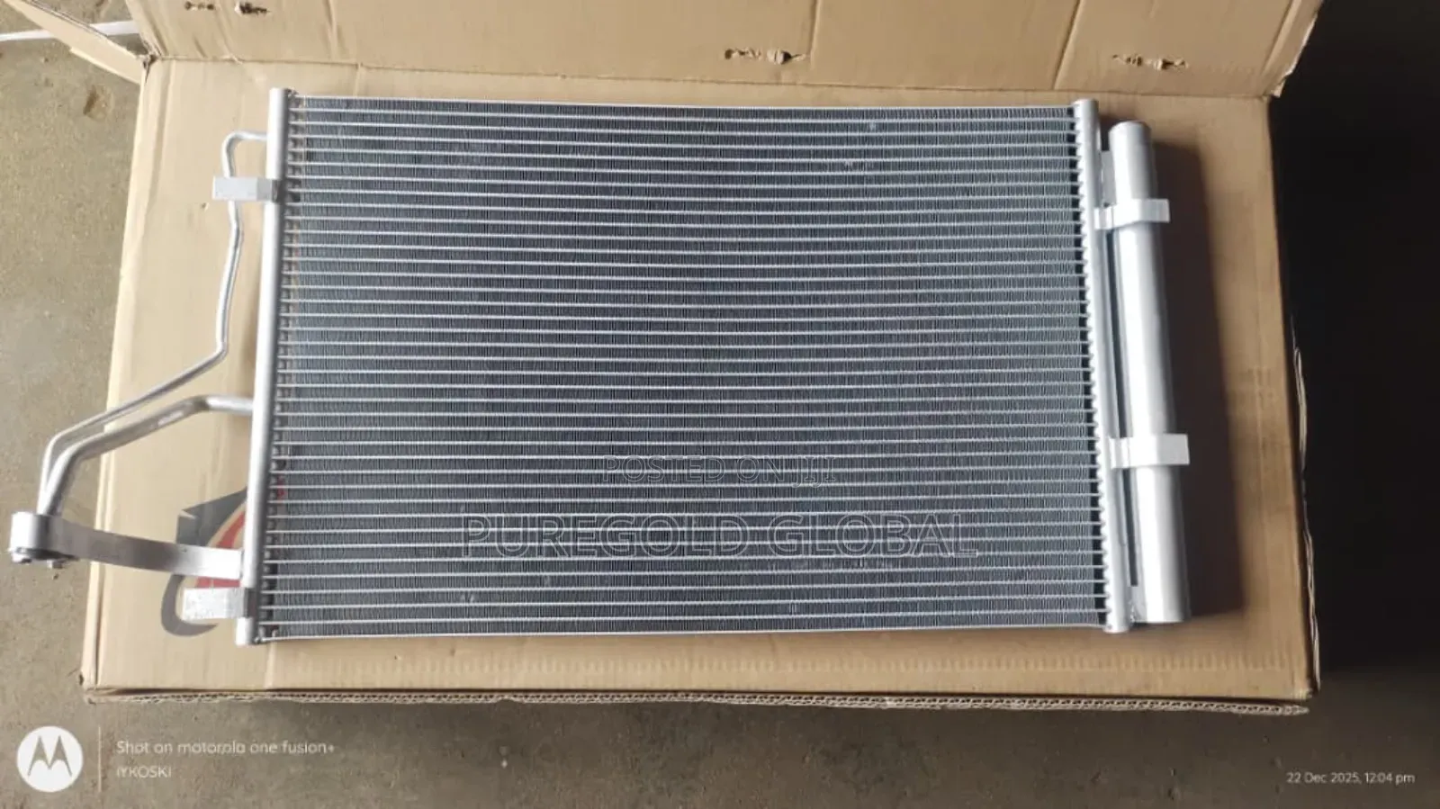 Ac Condenser For Hyundai Elantra 2011 And 2014 Model