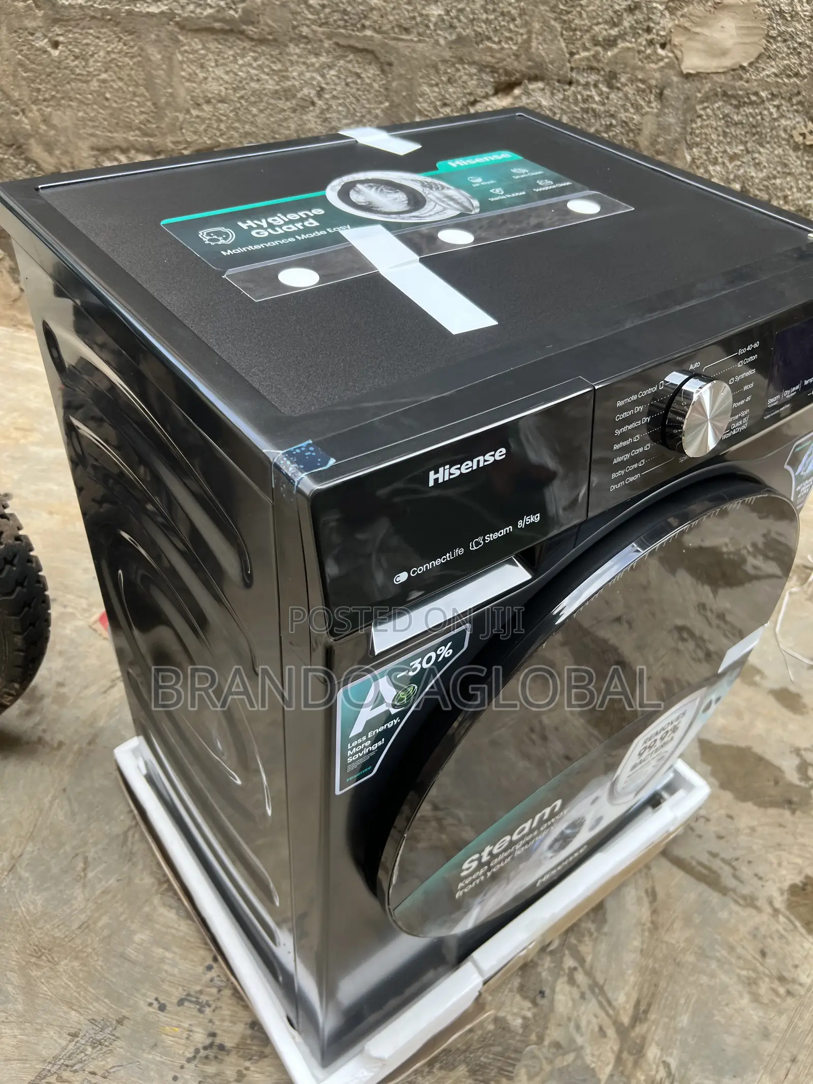 Hisense Wd3s8043bt Automatic Washer Dryer for Family Laundry