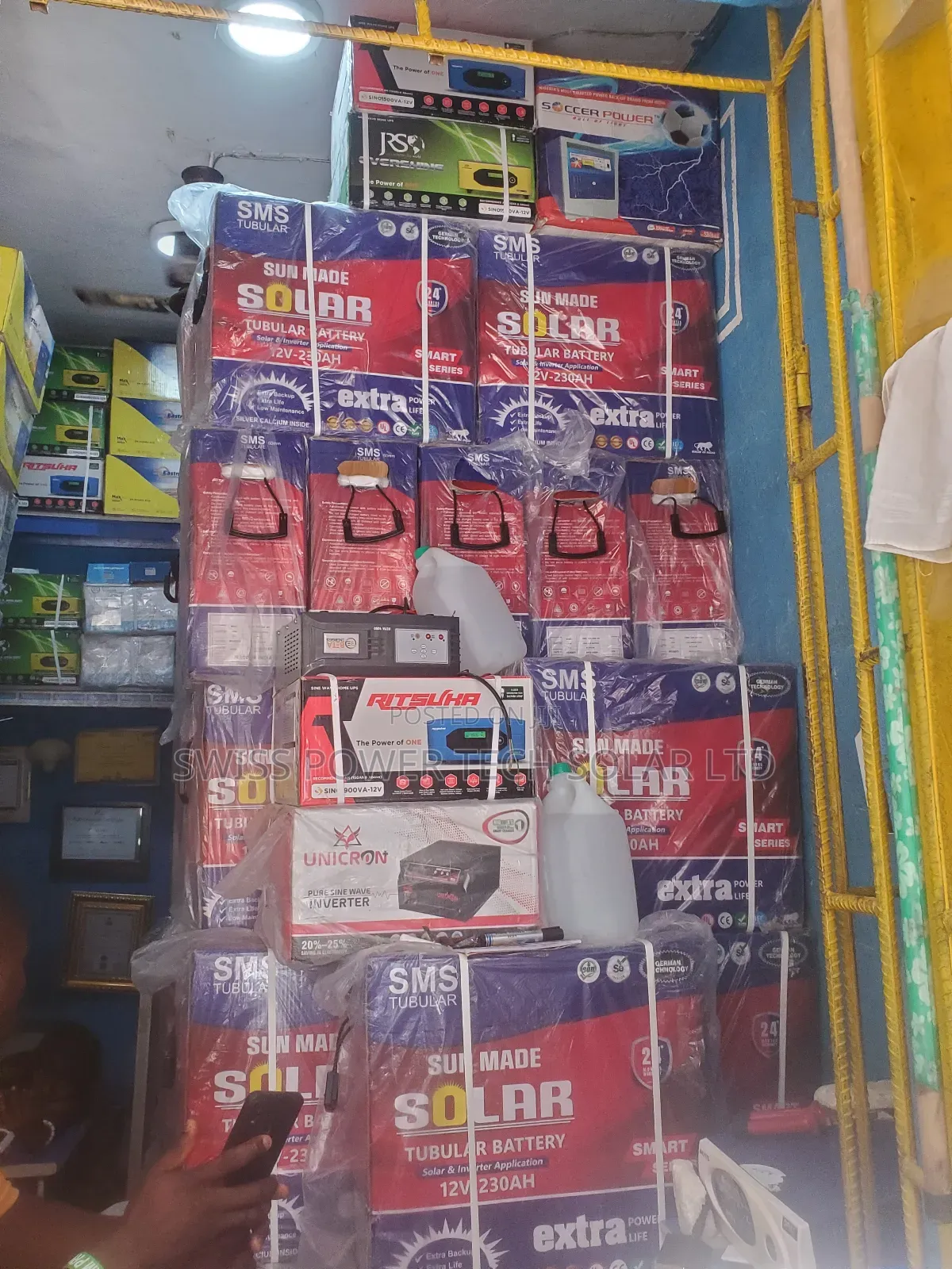 230ah SMS Tubular Battery 12v