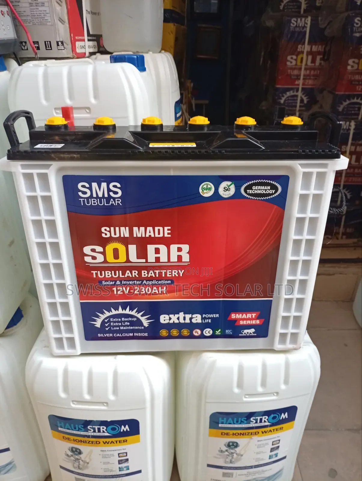 230ah SMS Tubular Battery 12v