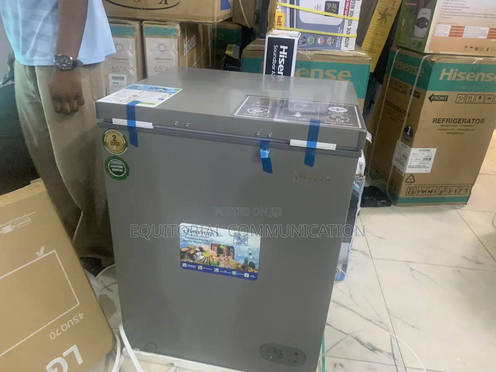 Kenstar Ks-210s Chest Freezer With Powerful Compressor