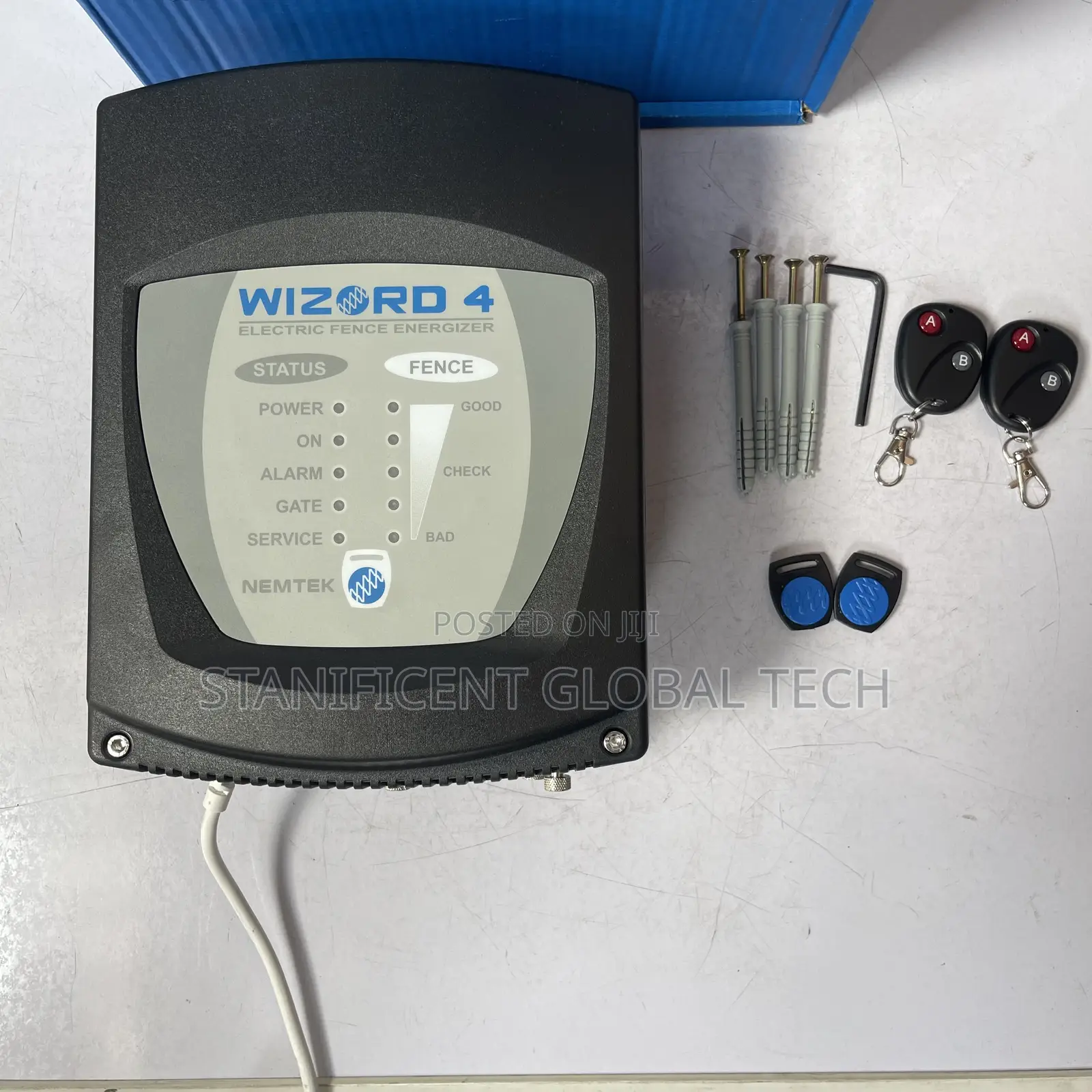 Nemtek Wizord 4 Energizer Machine With Two Remote Control