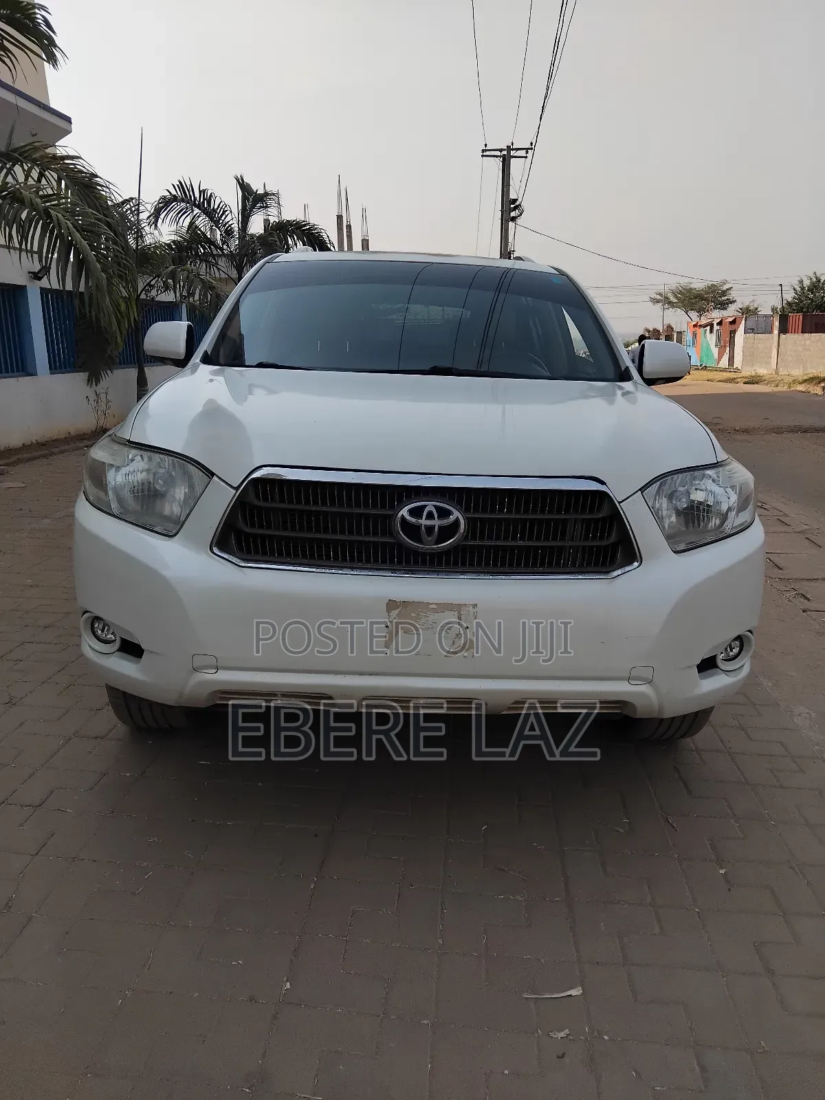 Toyota Highlander Limited 2008 White