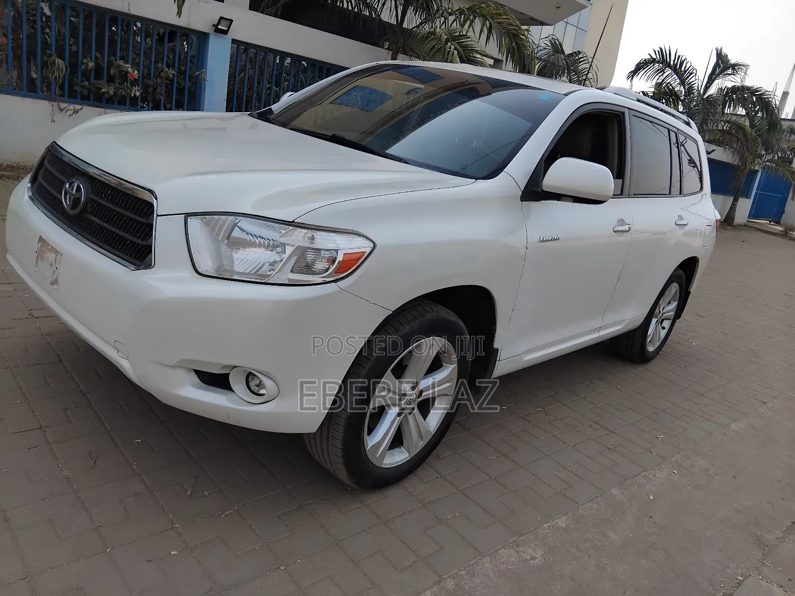 Toyota Highlander Limited 2008 White