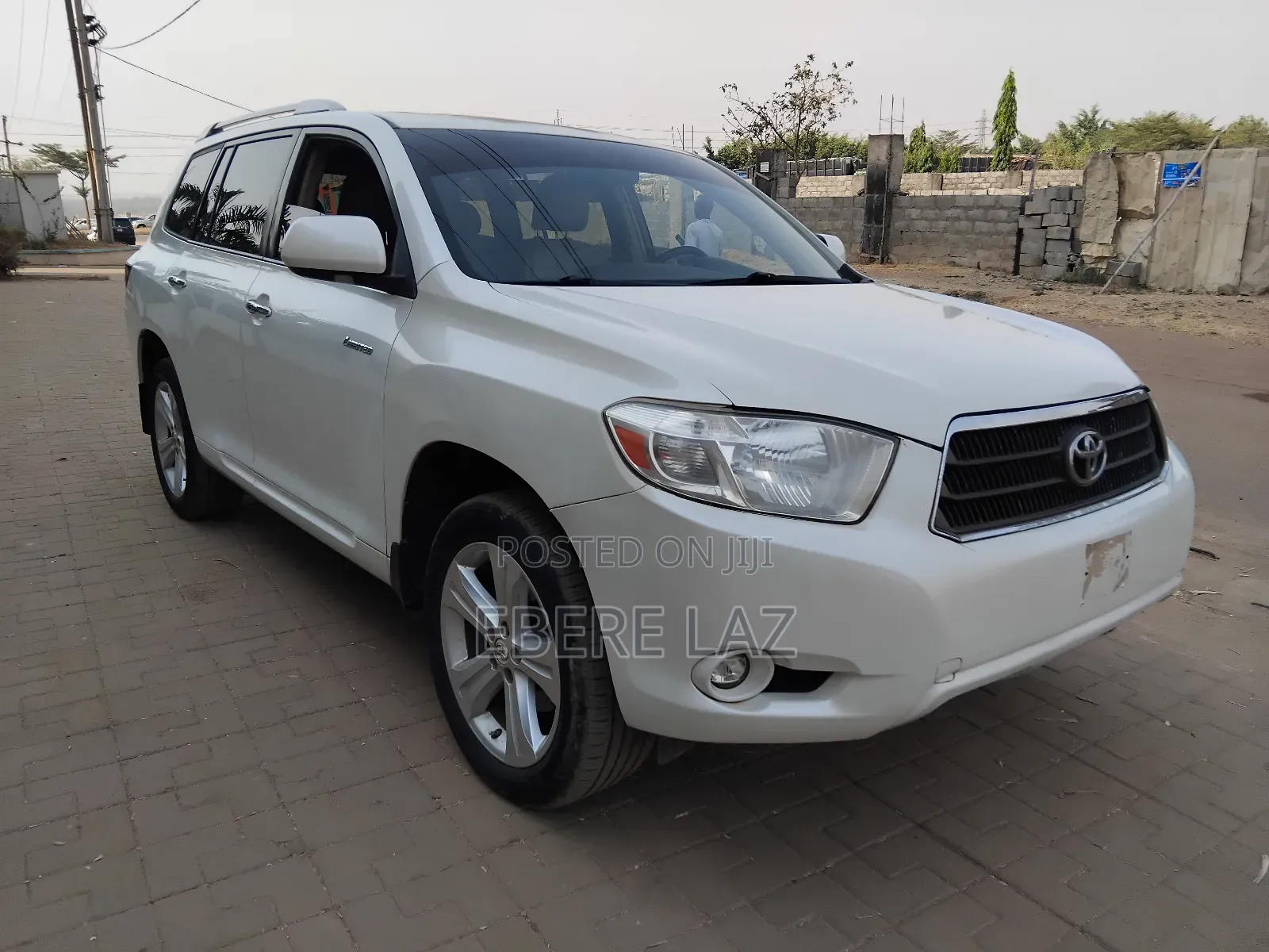 Toyota Highlander Limited 2008 White
