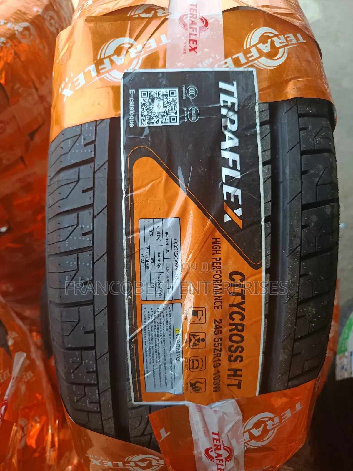 245/55r19 Teraflex Tire