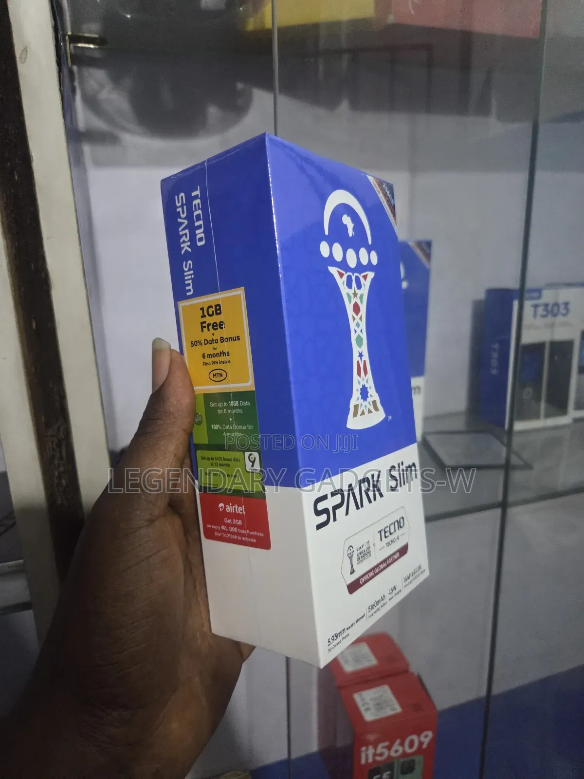 New Tecno Spark Slim 256 GB White