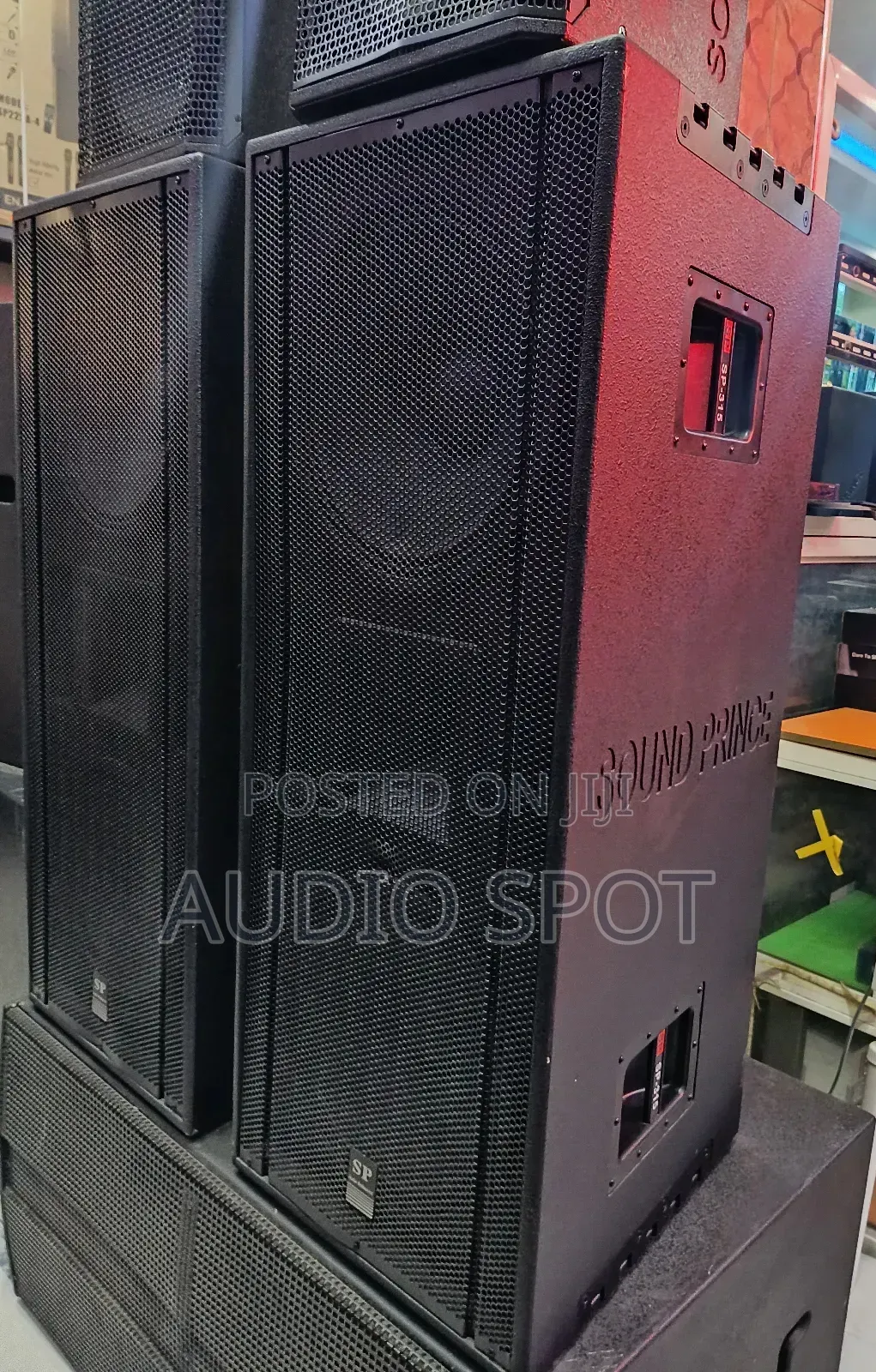 Sound Prince Sp-315 Professional Double Full Range Loudspeaker