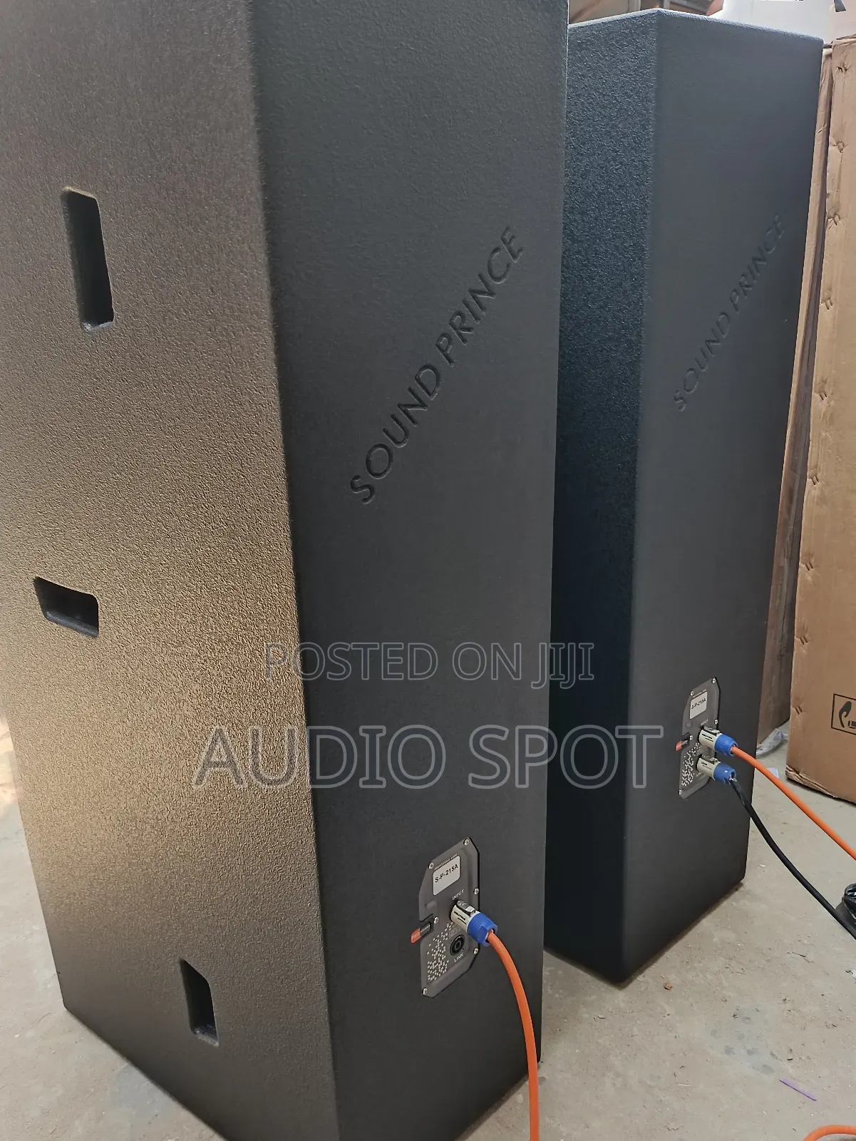 Sound Prince Sp-215a Professional Double Full Range Loudspeaker