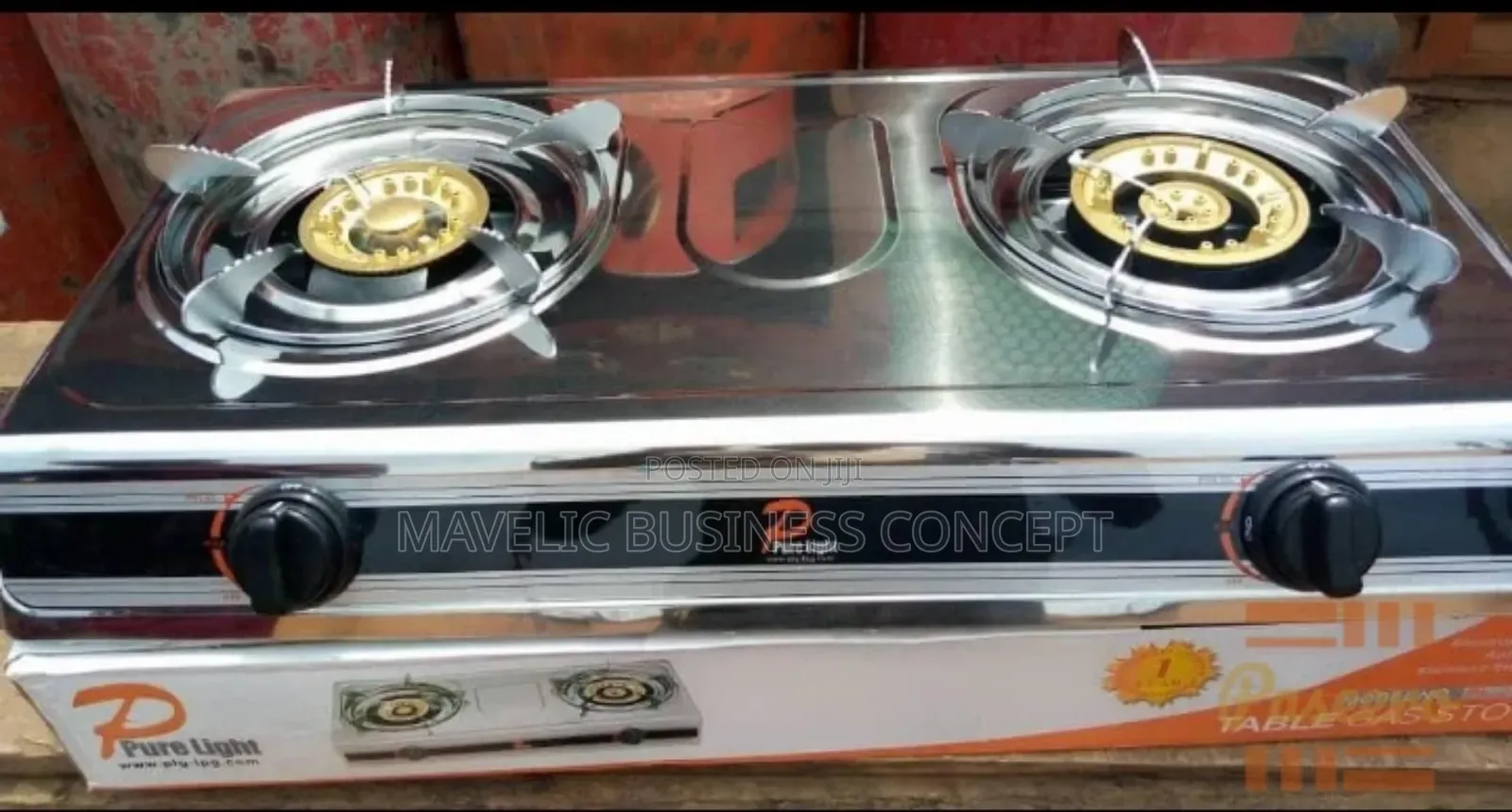 Purelight Stainless Table Gas Cooker