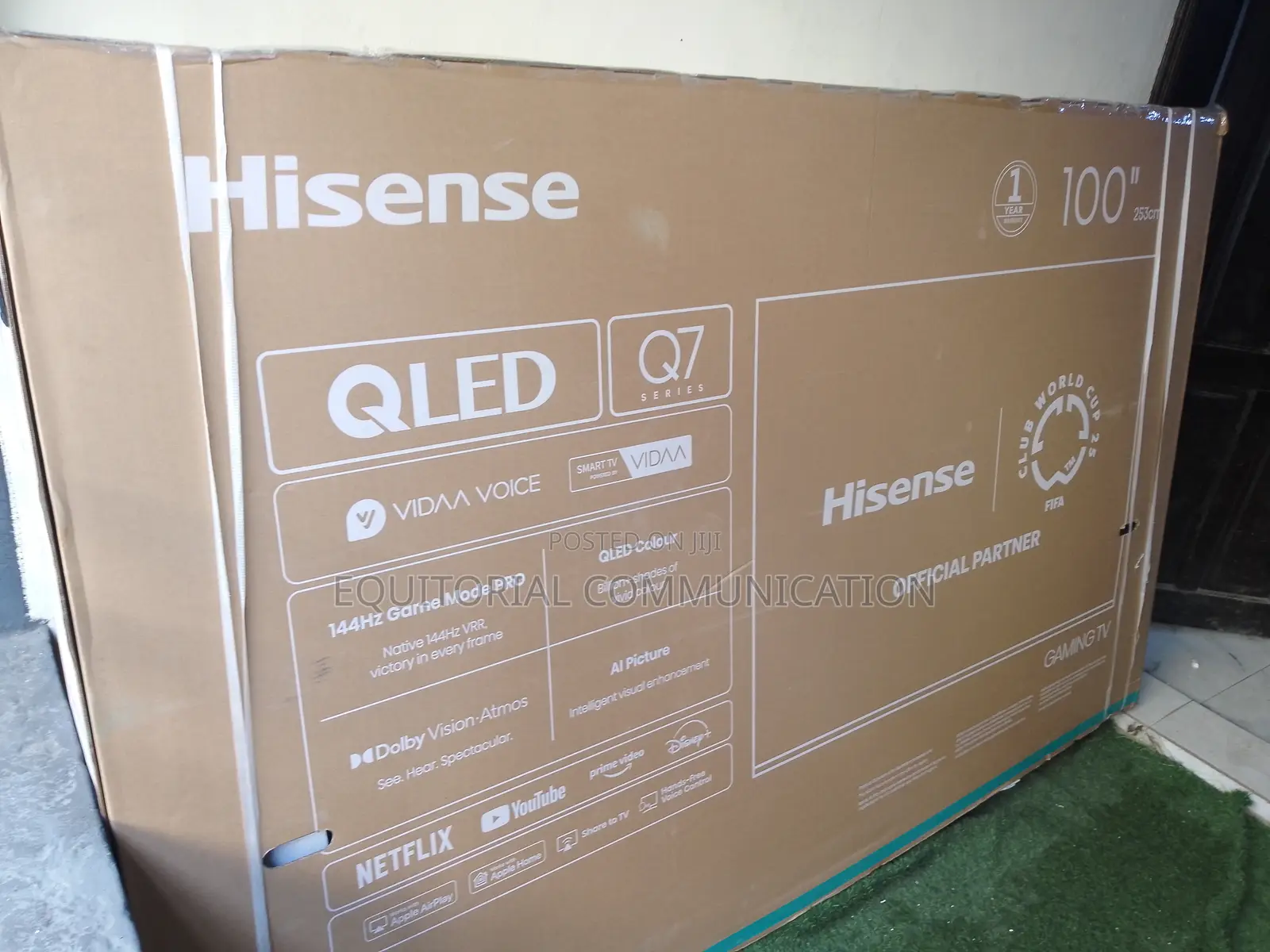 Hisense 100" Qled Ultra Hd Smart Television