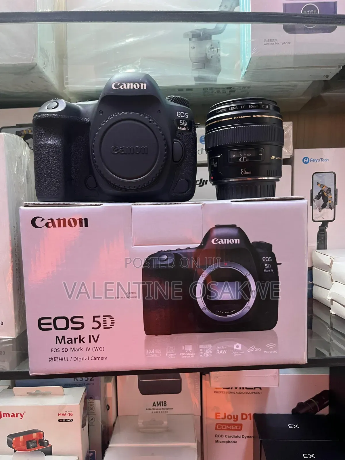 Canon 5d Mark Iv With Lens 85mm