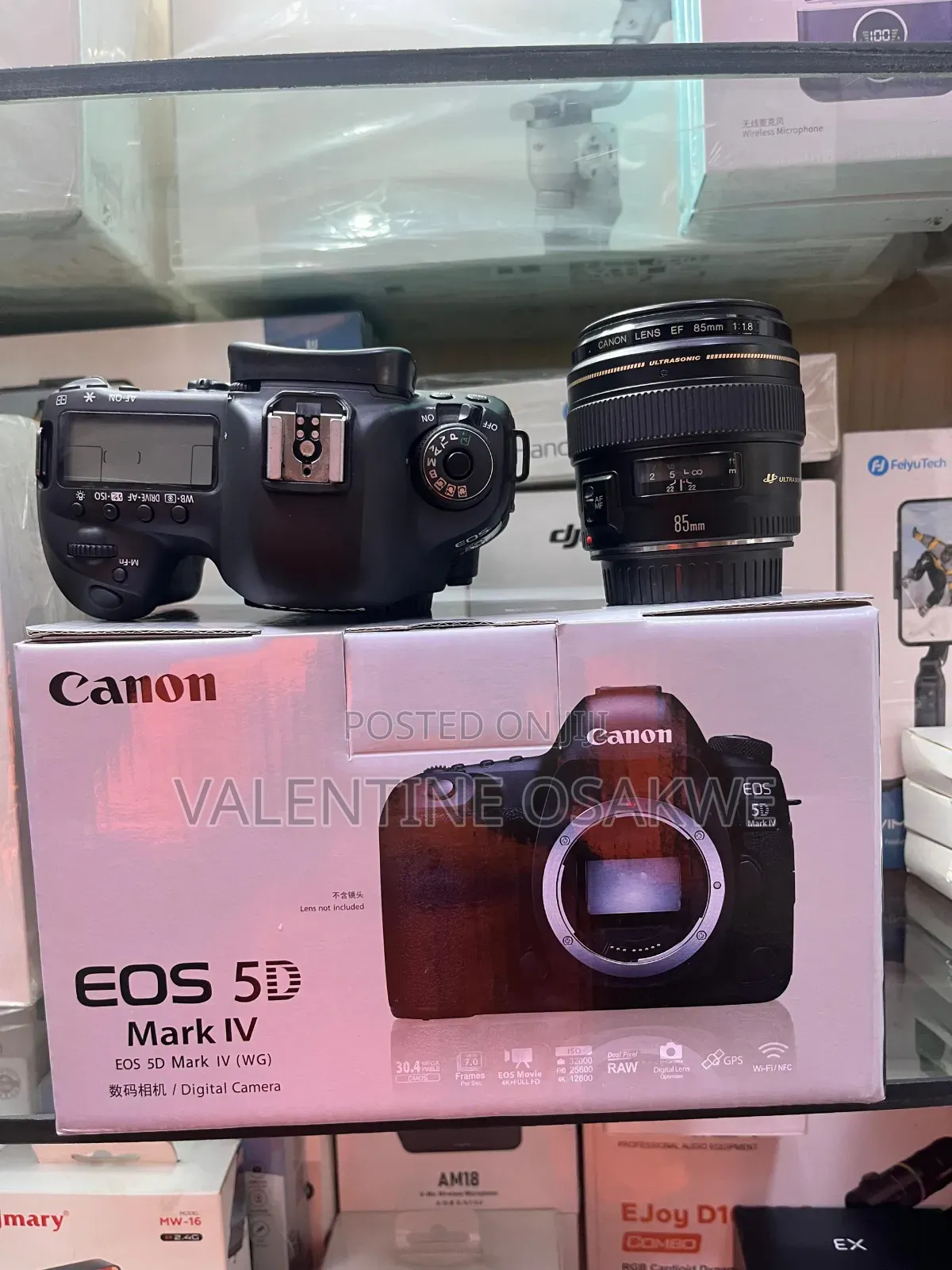 Canon 5d Mark Iv With Lens 85mm