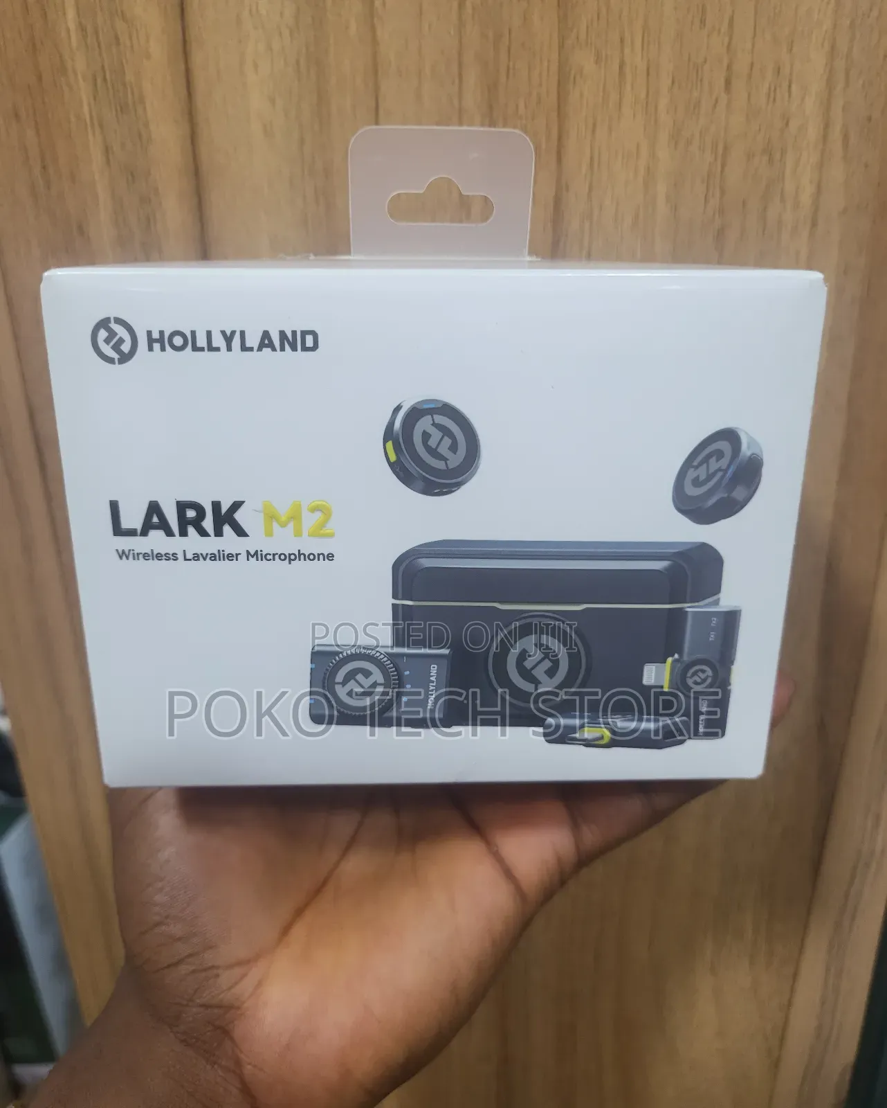 Hollyland Lark M2 Wireless Lavalier Microphone System.