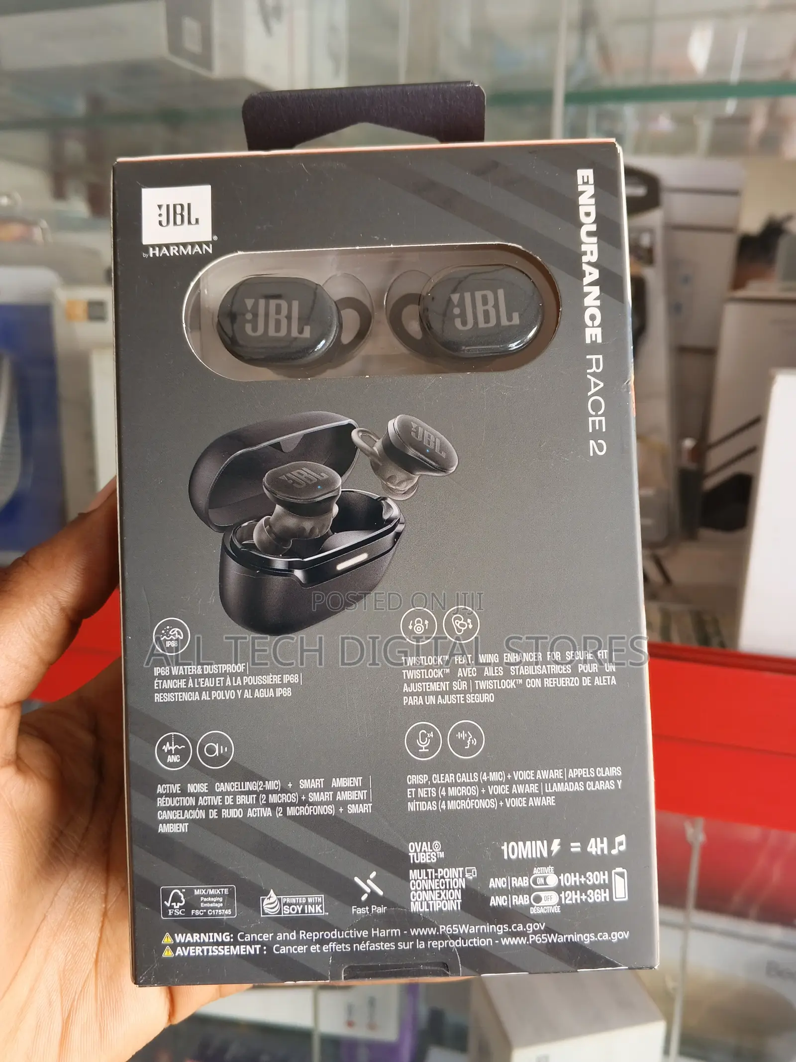 Jbl Endurance Race 2 Earbuds