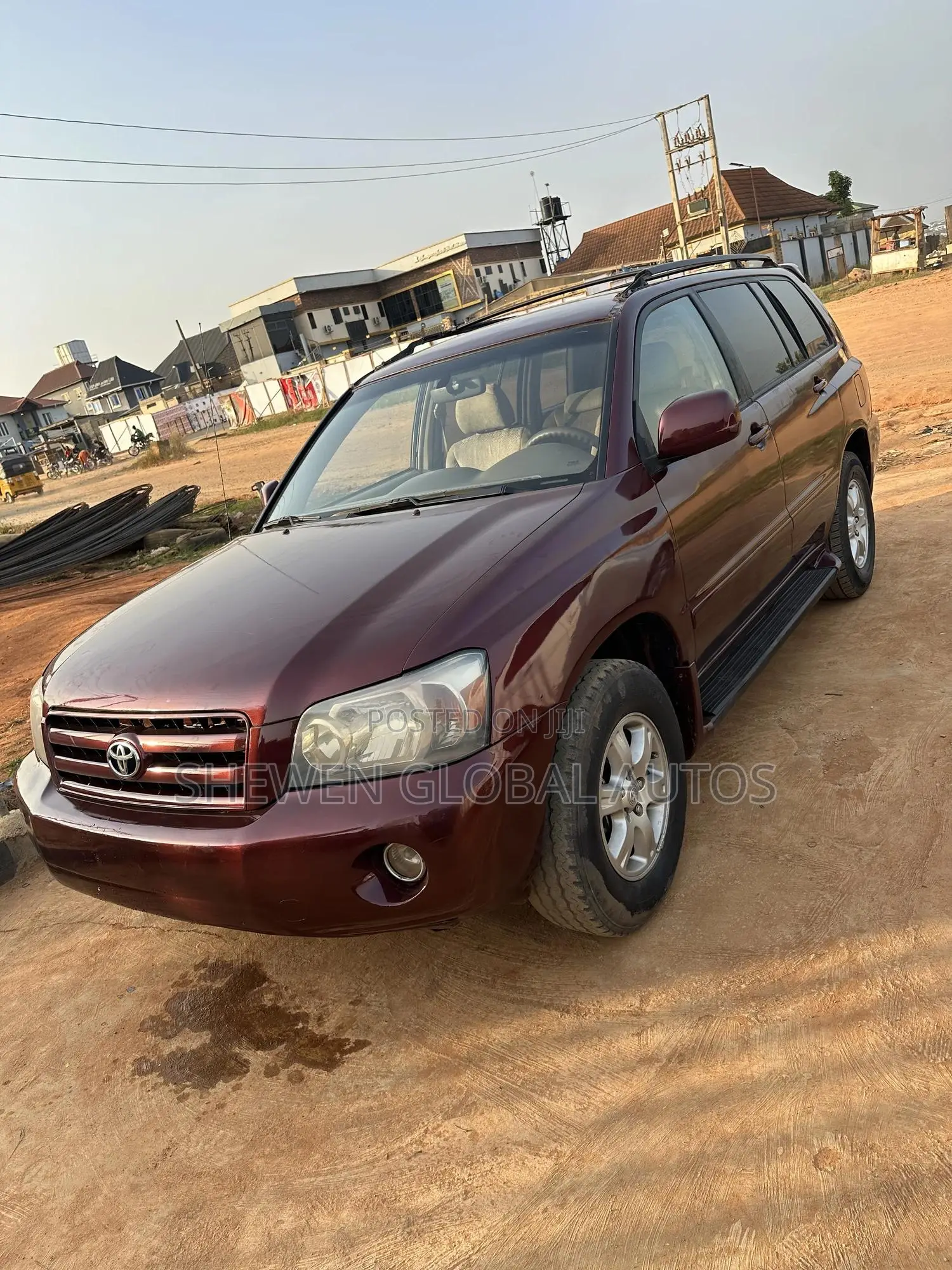 Toyota Highlander 2004 Red
