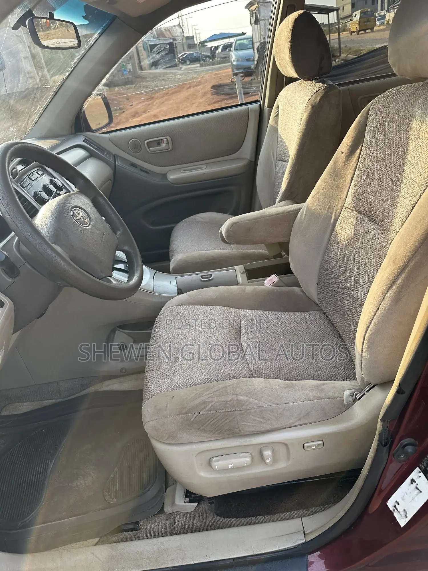 Toyota Highlander 2004 Red