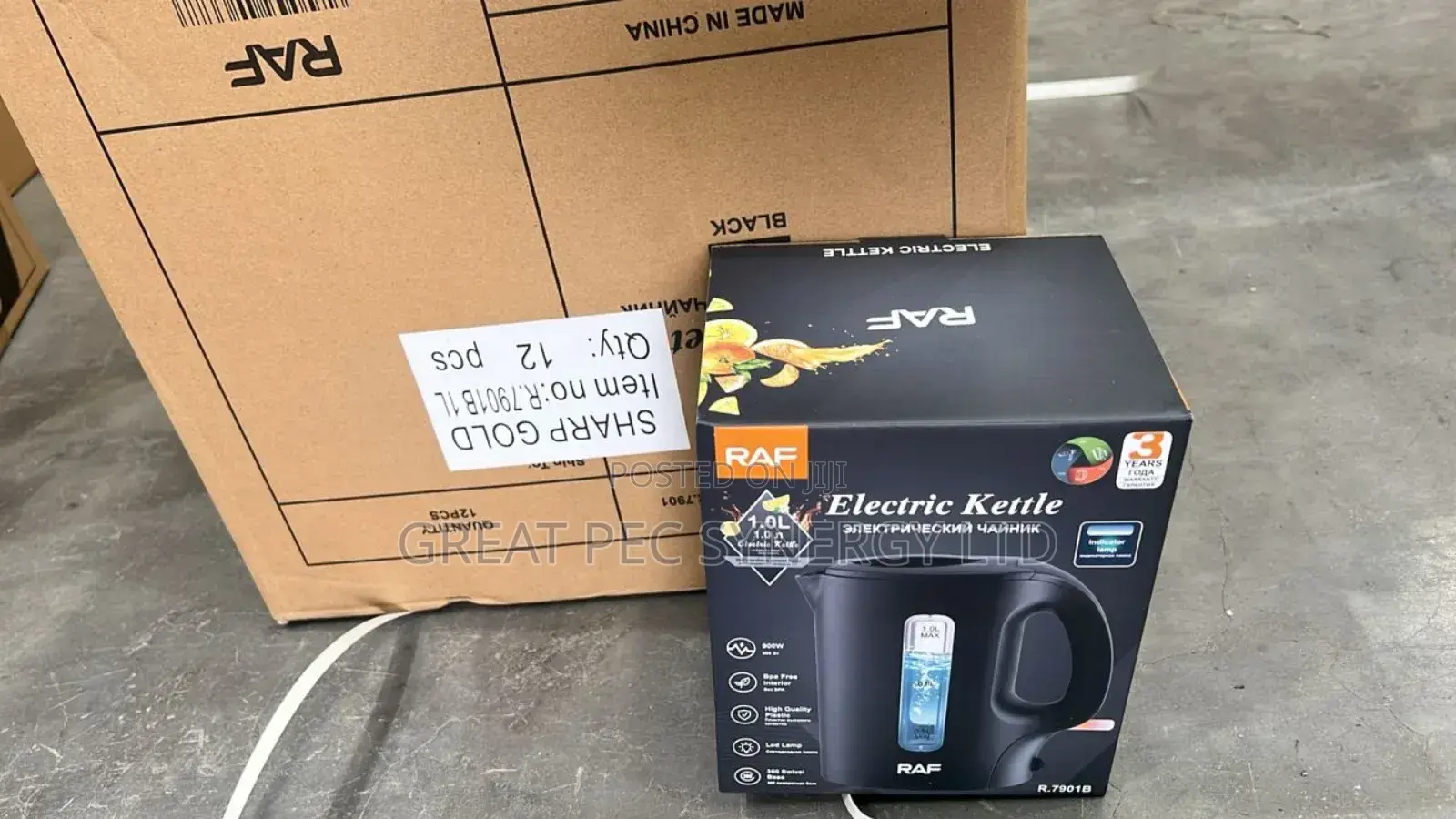 Raf 1 Liter Electric Jug