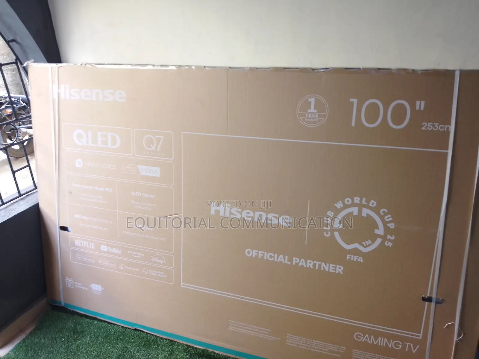Hisense 100 Inch Qled Smart Tv for Premium Entertainment
