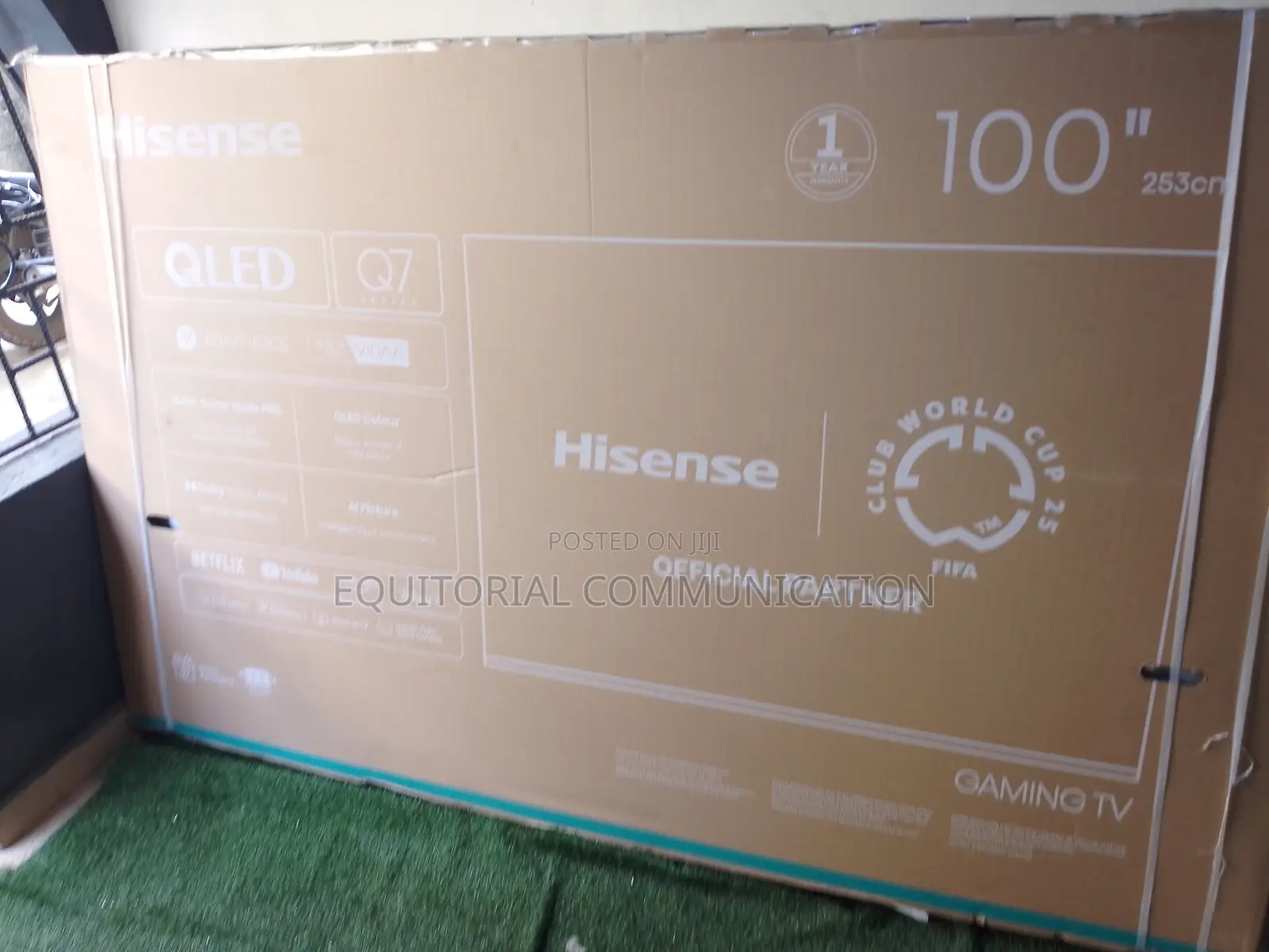 Hisense 100" Smart Tv With Qled Display Technology