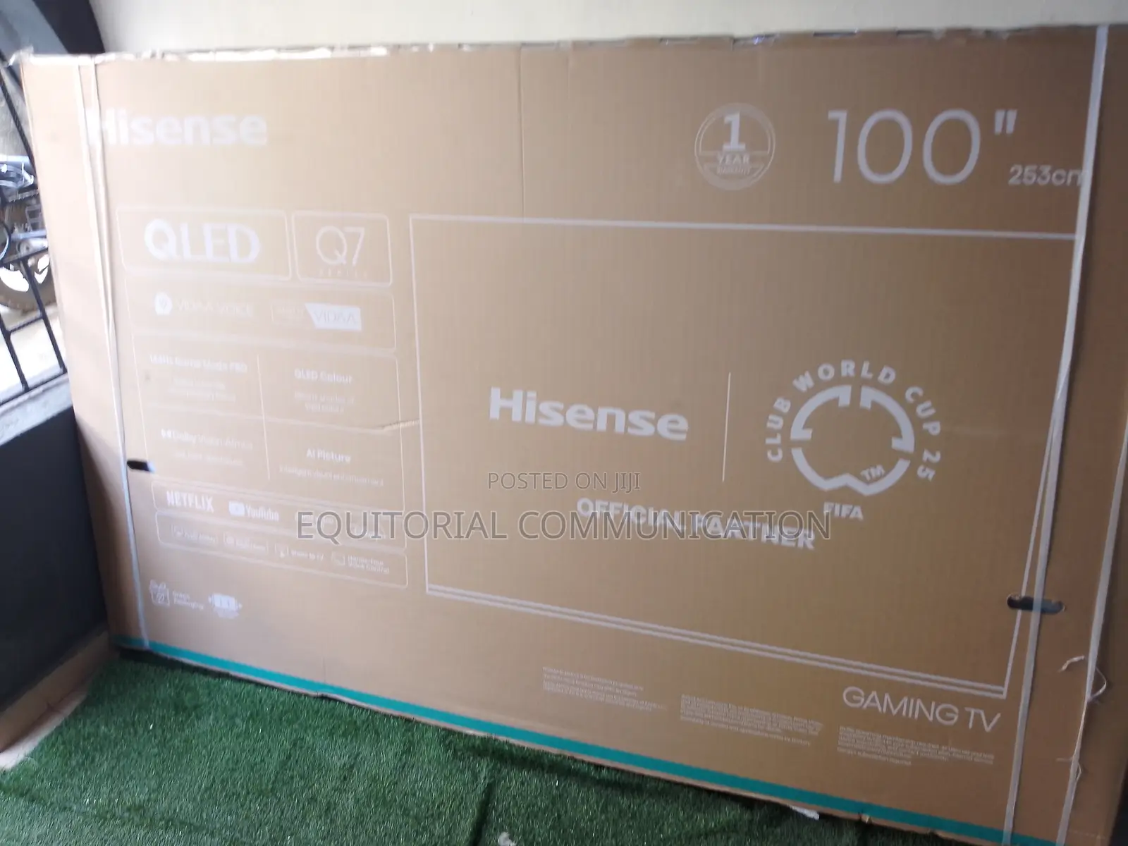 Hisense 100" Smart Tv With Qled Display Technology