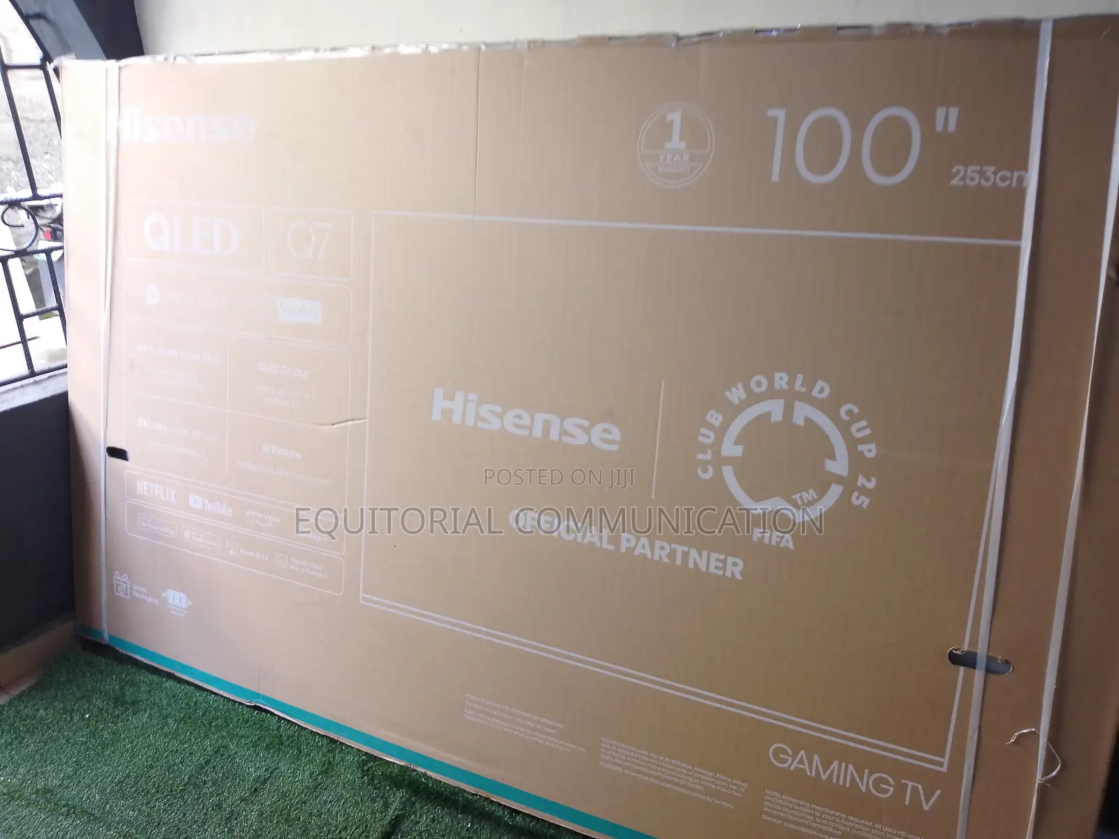 Hisense 100" Smart Tv With Qled Display Technology