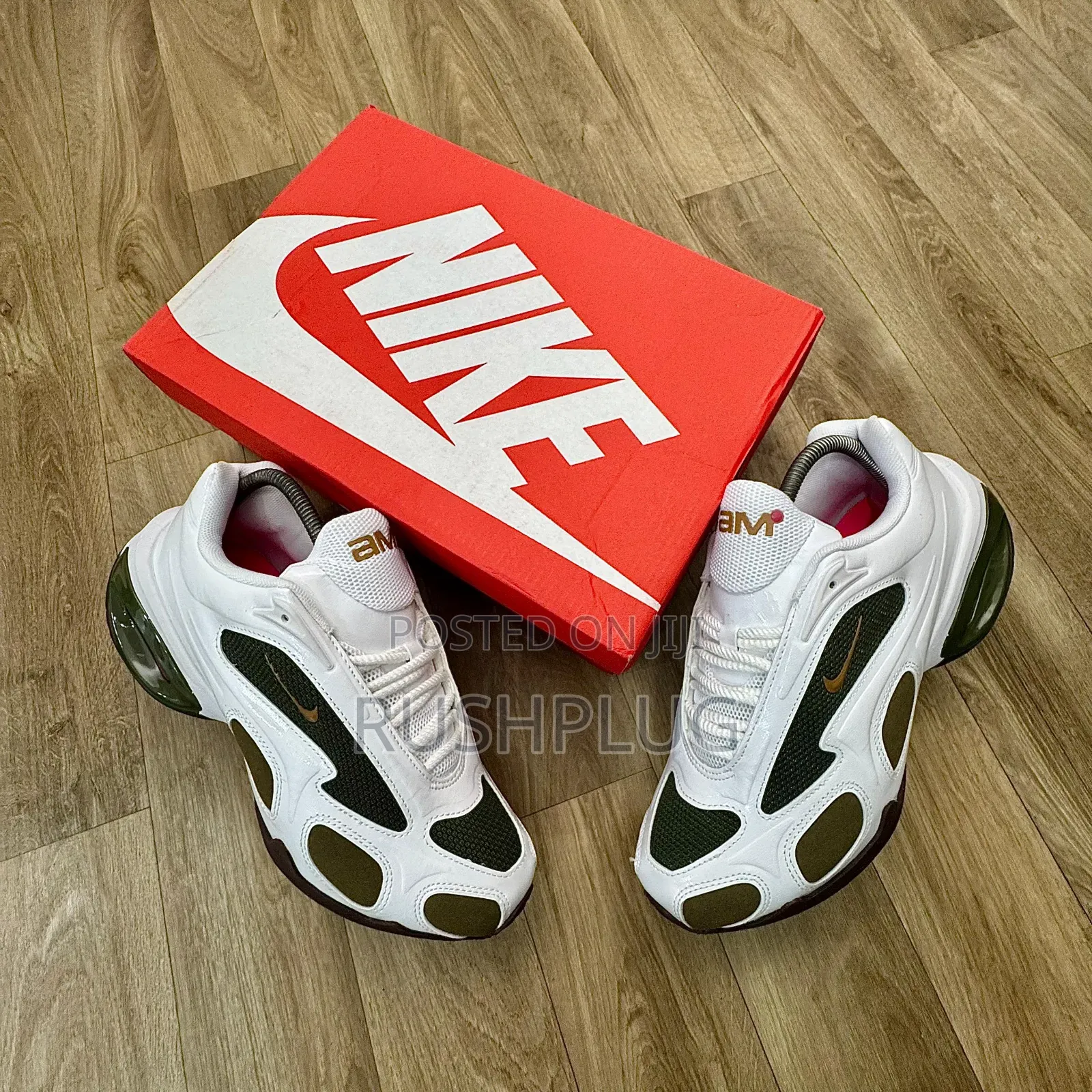Nike Air Max Muse White Cargo Khaki Luxury Sneakers