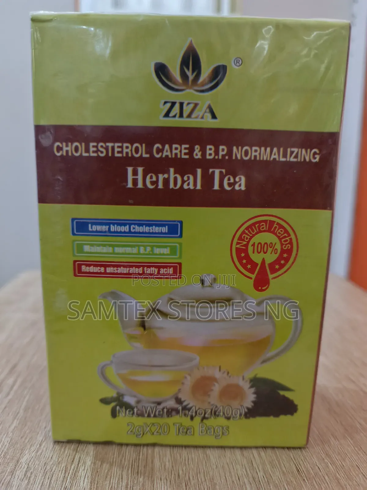 Cholesterol Care Herbal Tea.