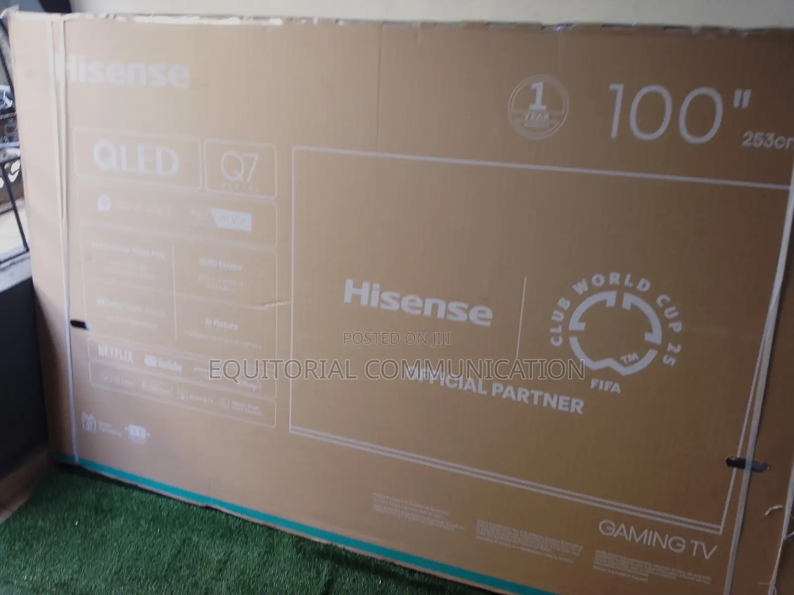 Hisense 100" Qled Smart Tv for Immersive Viewing
