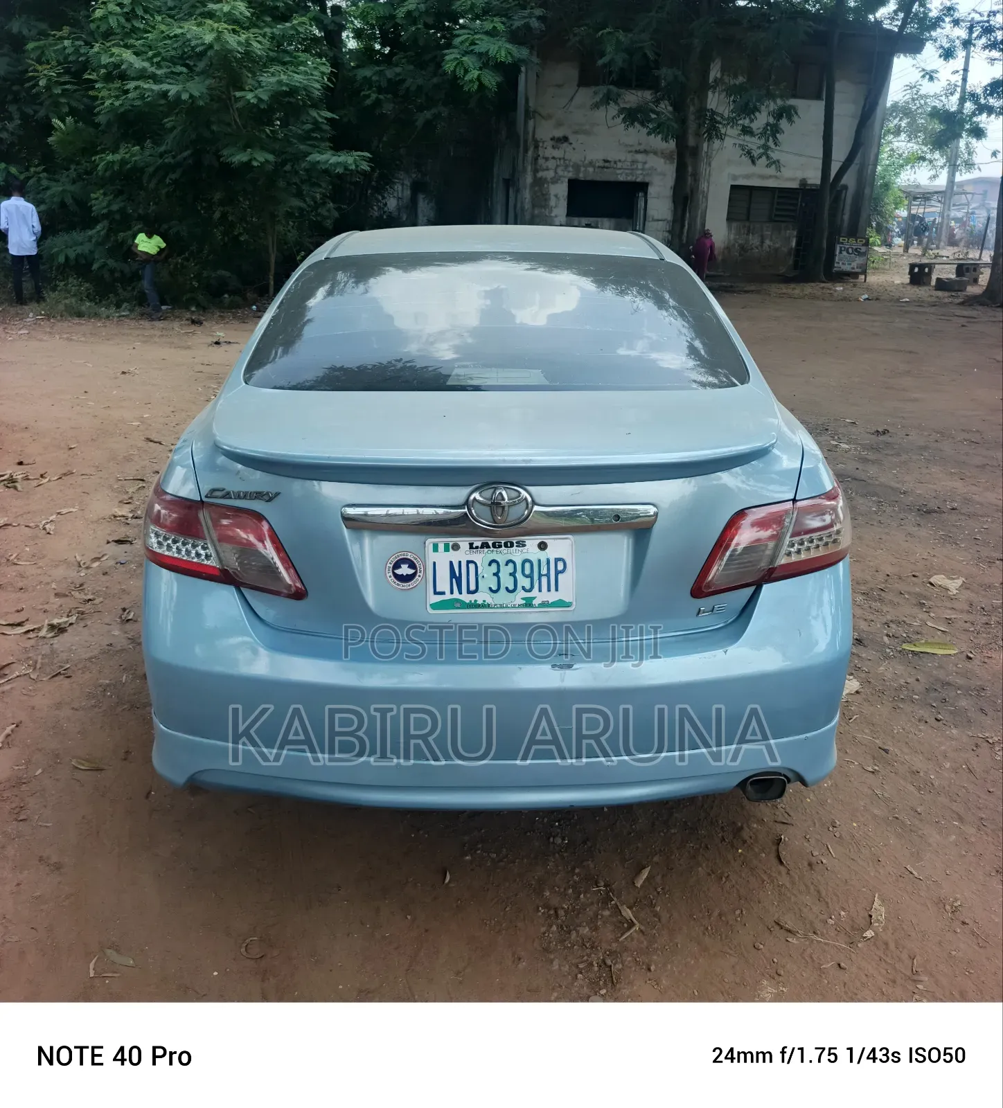 Toyota Camry 2007 Blue