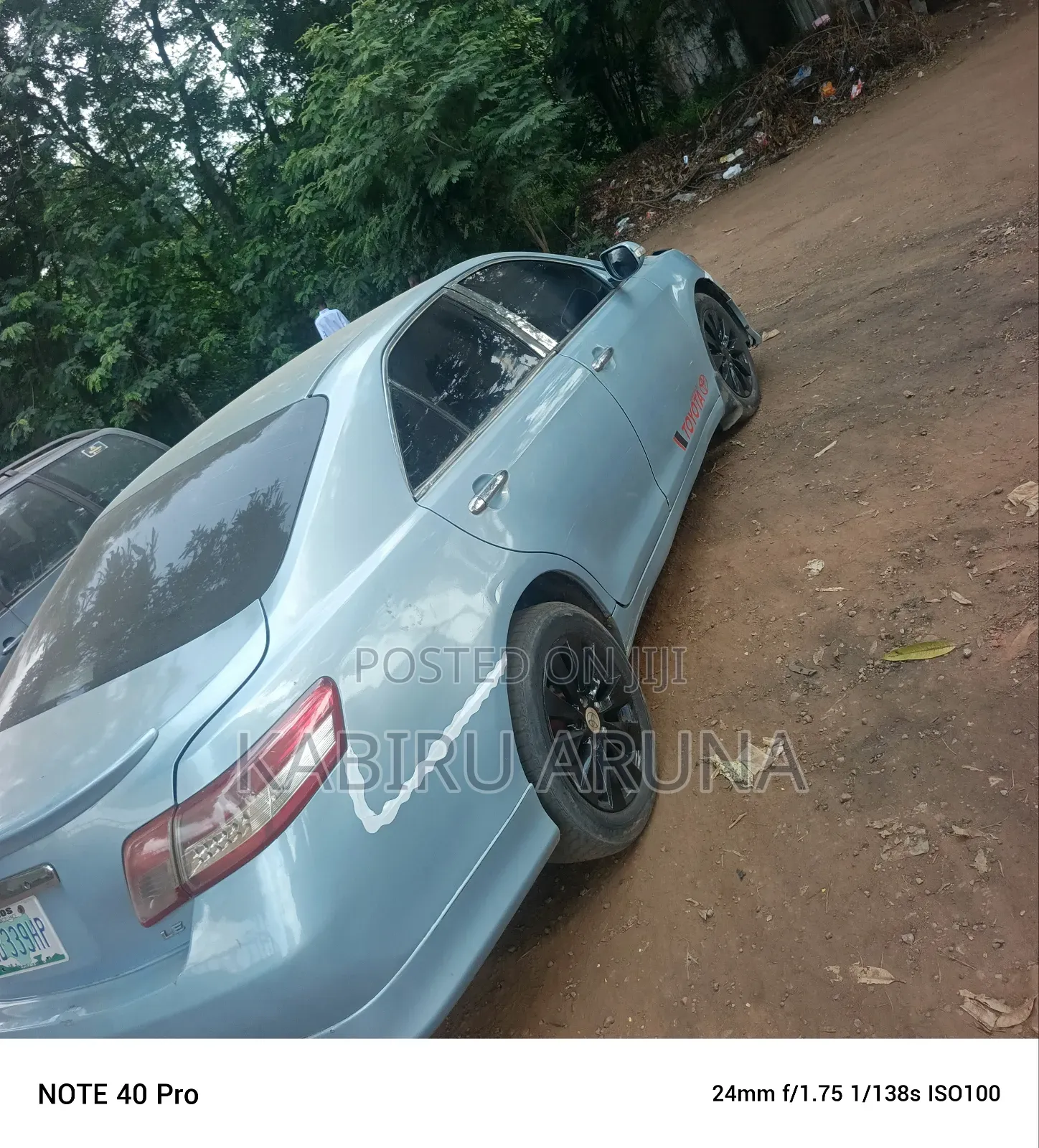 Toyota Camry 2007 Blue