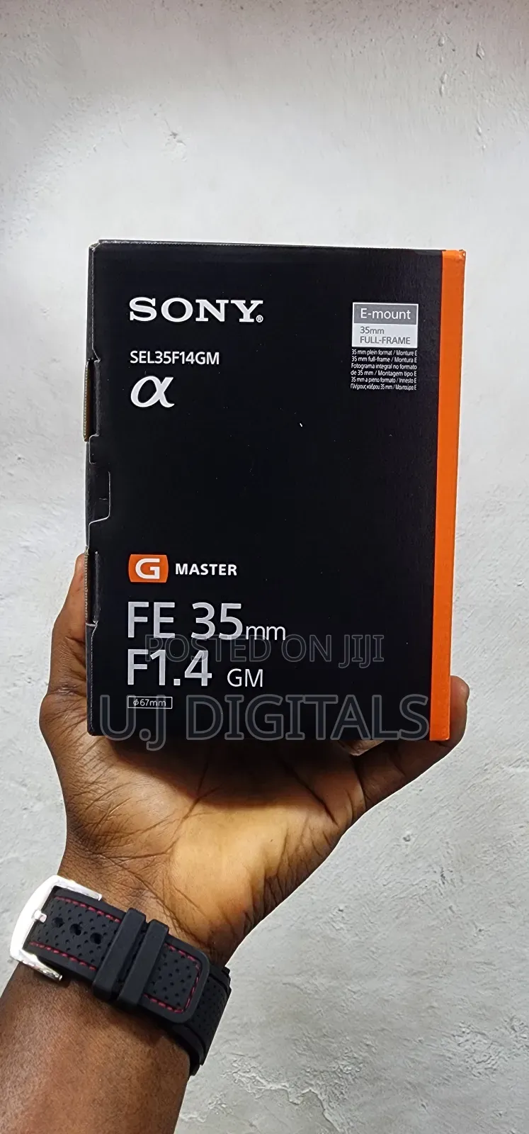 Sony Fe 35mm F1.4 Gm Lens